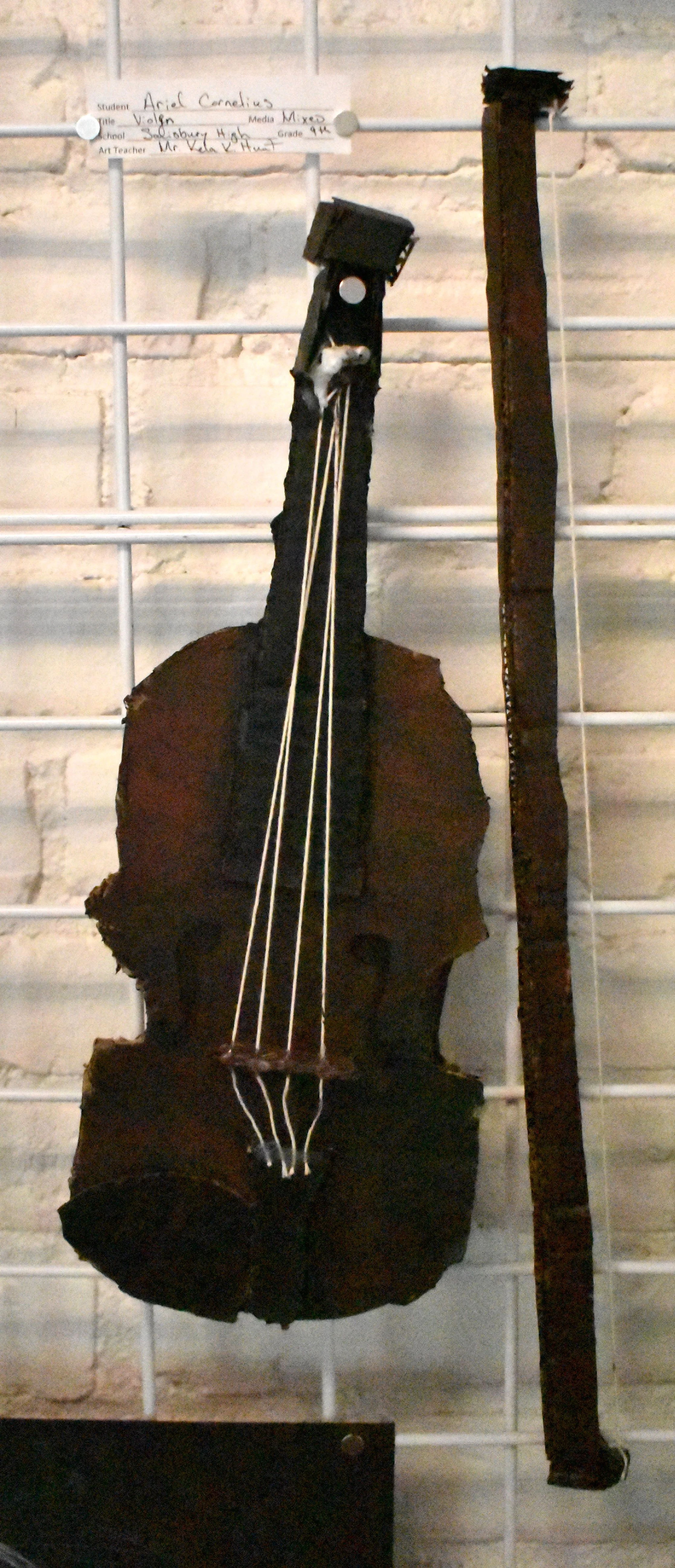 Ariel Cornelius, 9th Grade, Violin, Mixed Media