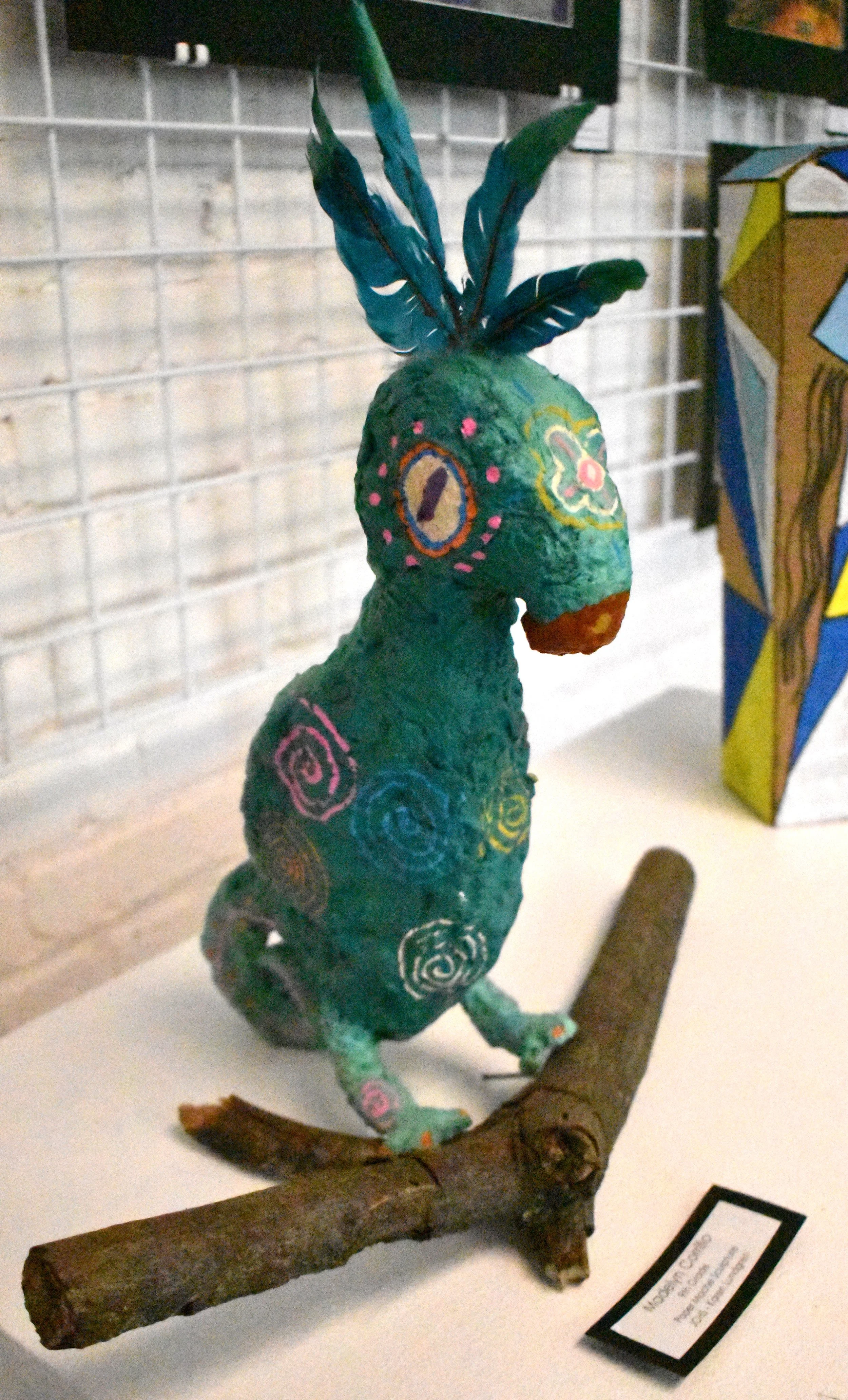 Madelyn Corrillo, 9th Grade, Untitled, Paper Mache