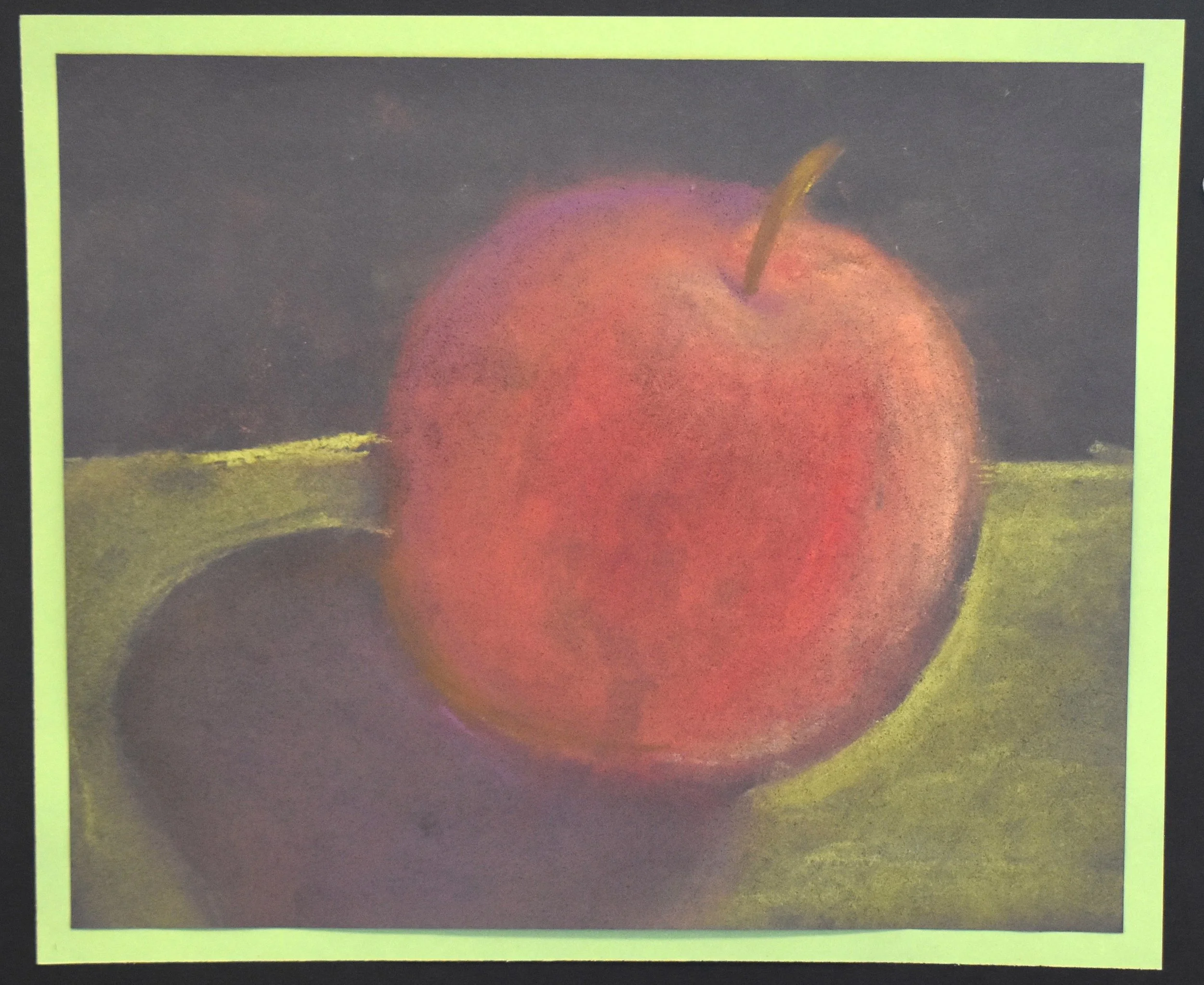 Ariyah Mitchell - Value Apple, 7th Grade, Chalk Pastels