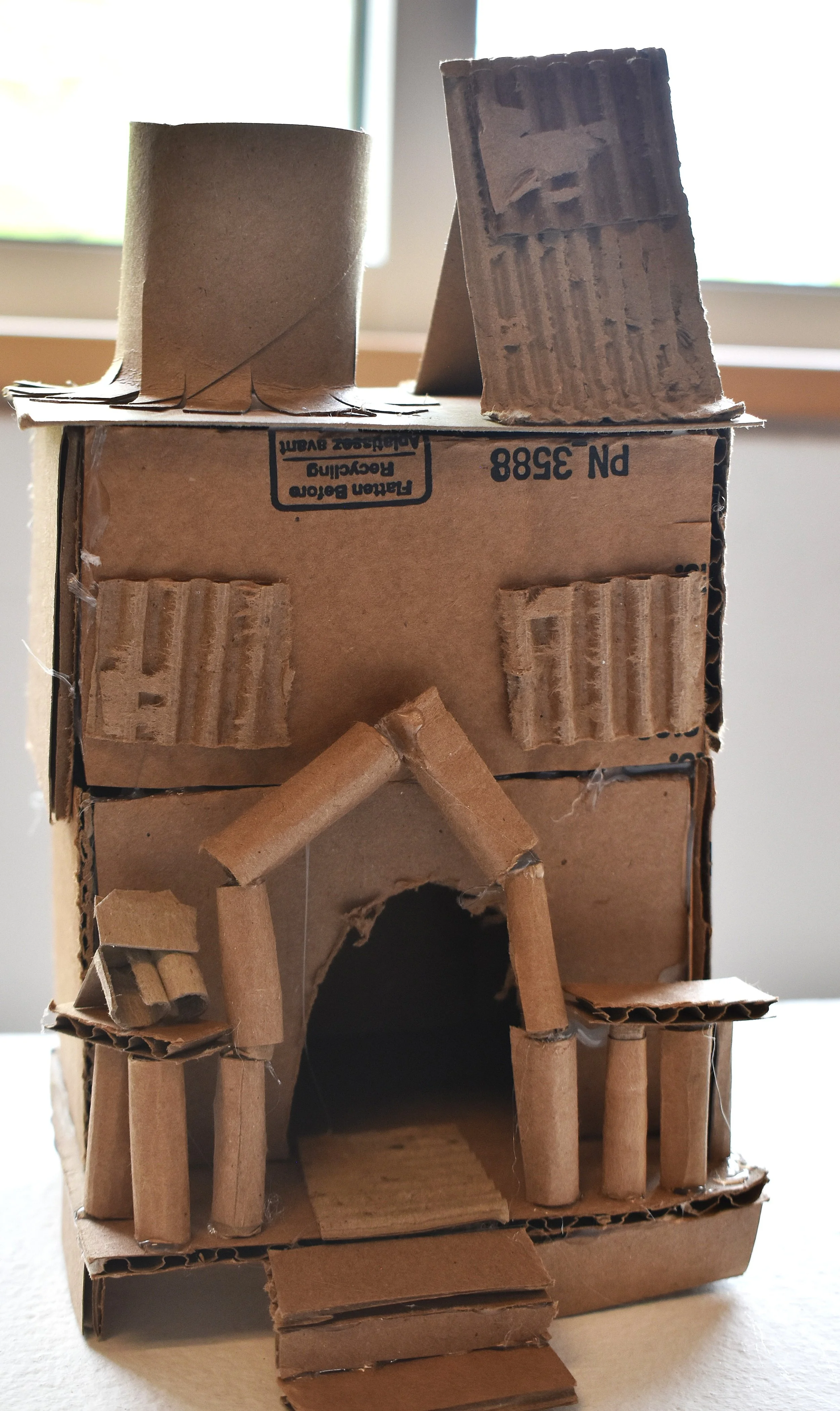 Jackie Flores Garcia - Untitled, 8th Grade, Cardboard