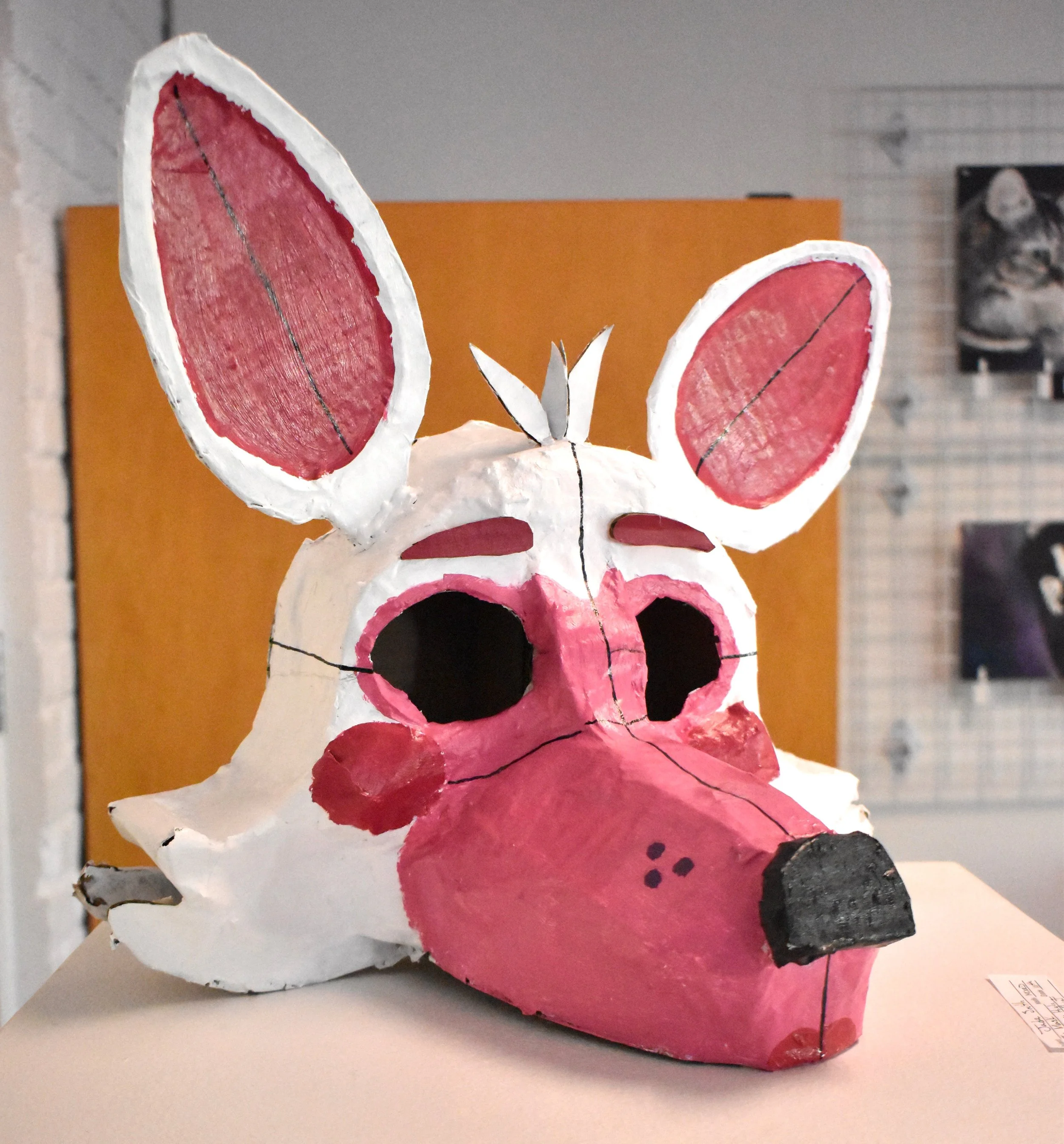 Jada Smith, 10th Grade, The Mask, Mixed Media