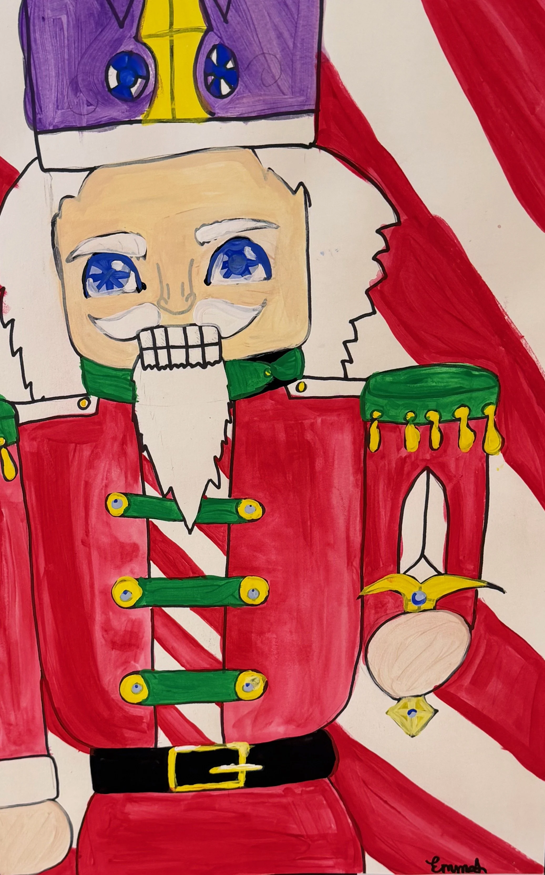 Emma Stephenson, 5th, The Nutcracker, Tempera Paint