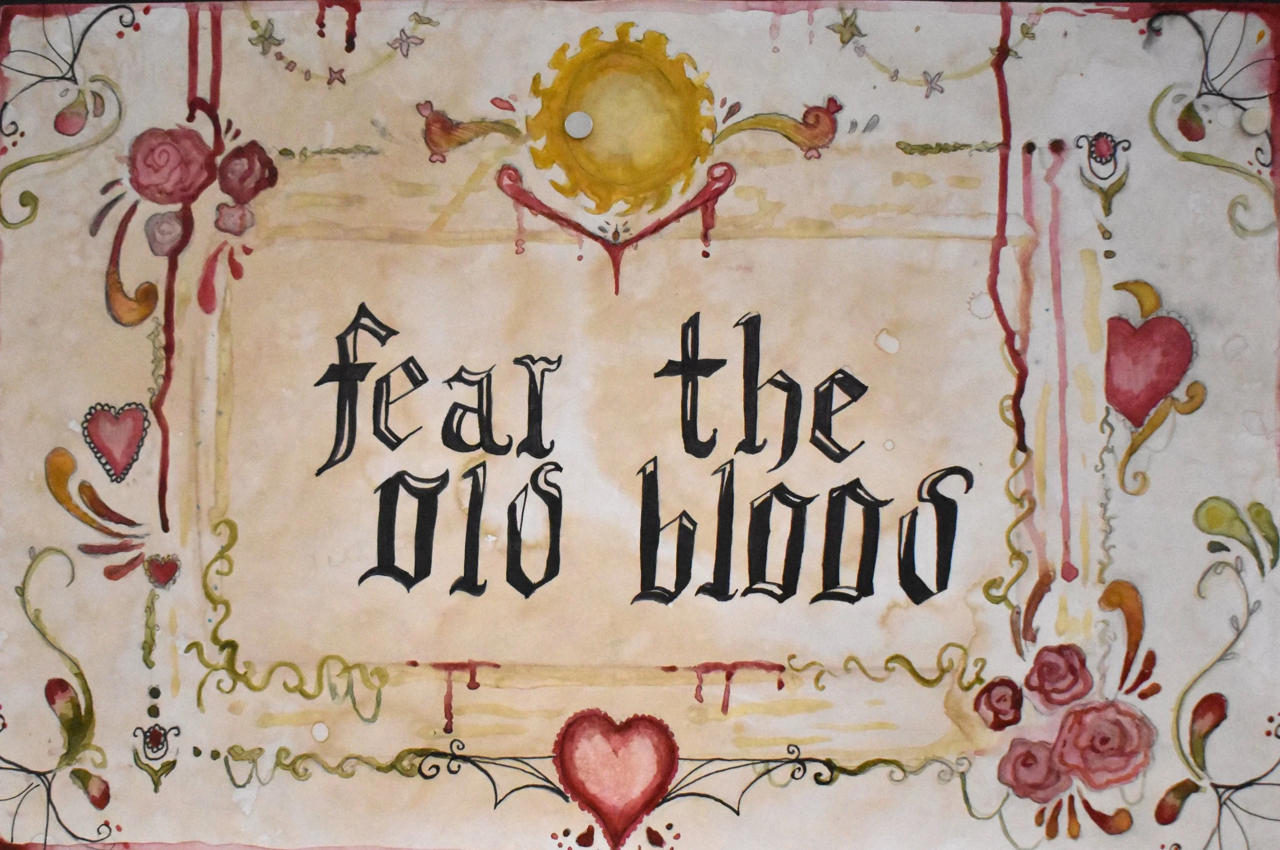 Samara (Devon) Stanley, 10th Grade, Fraktur, Mixed Media