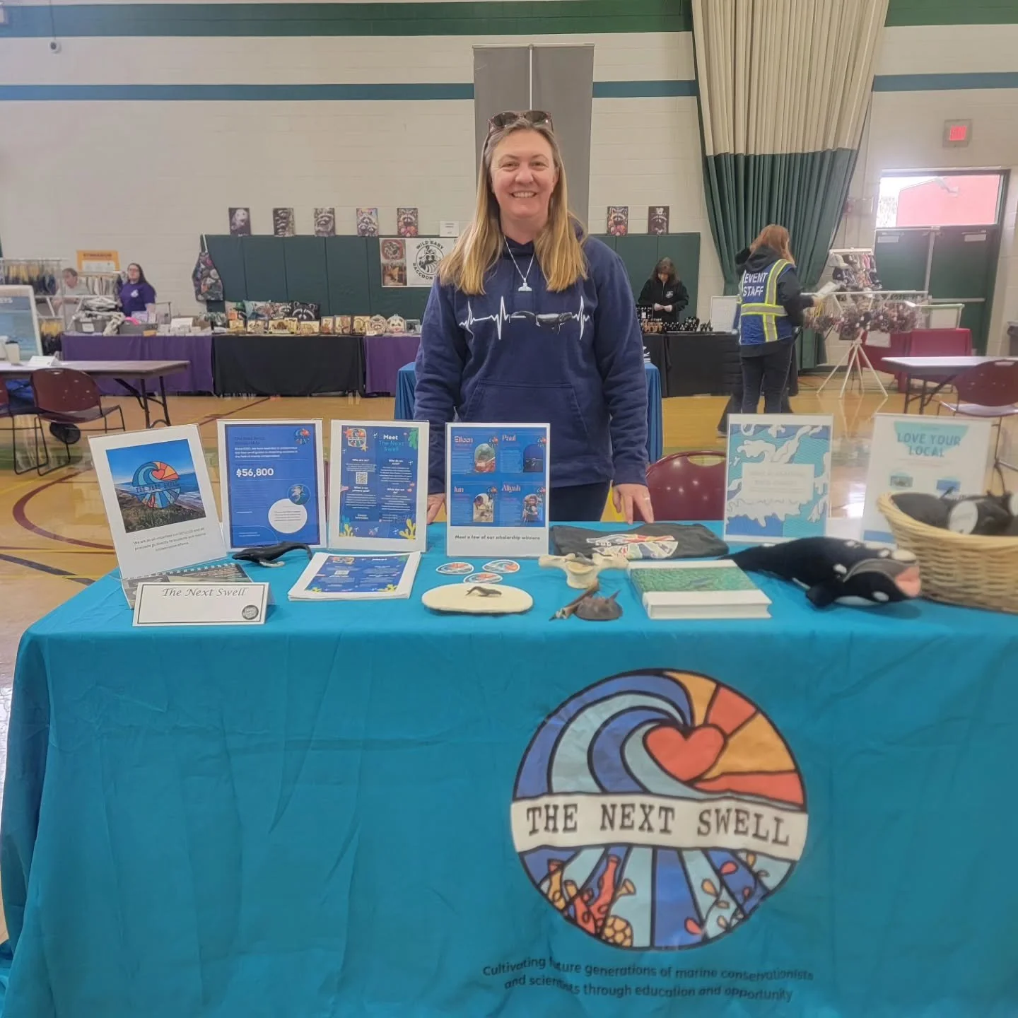Last month The Next Swell participated in the Virginia Beach Winter Wildlife Festival, a celebration of coastal wildlife and nature. This family-friendly event features displays from many of the environmentally focused organizations in the area, both