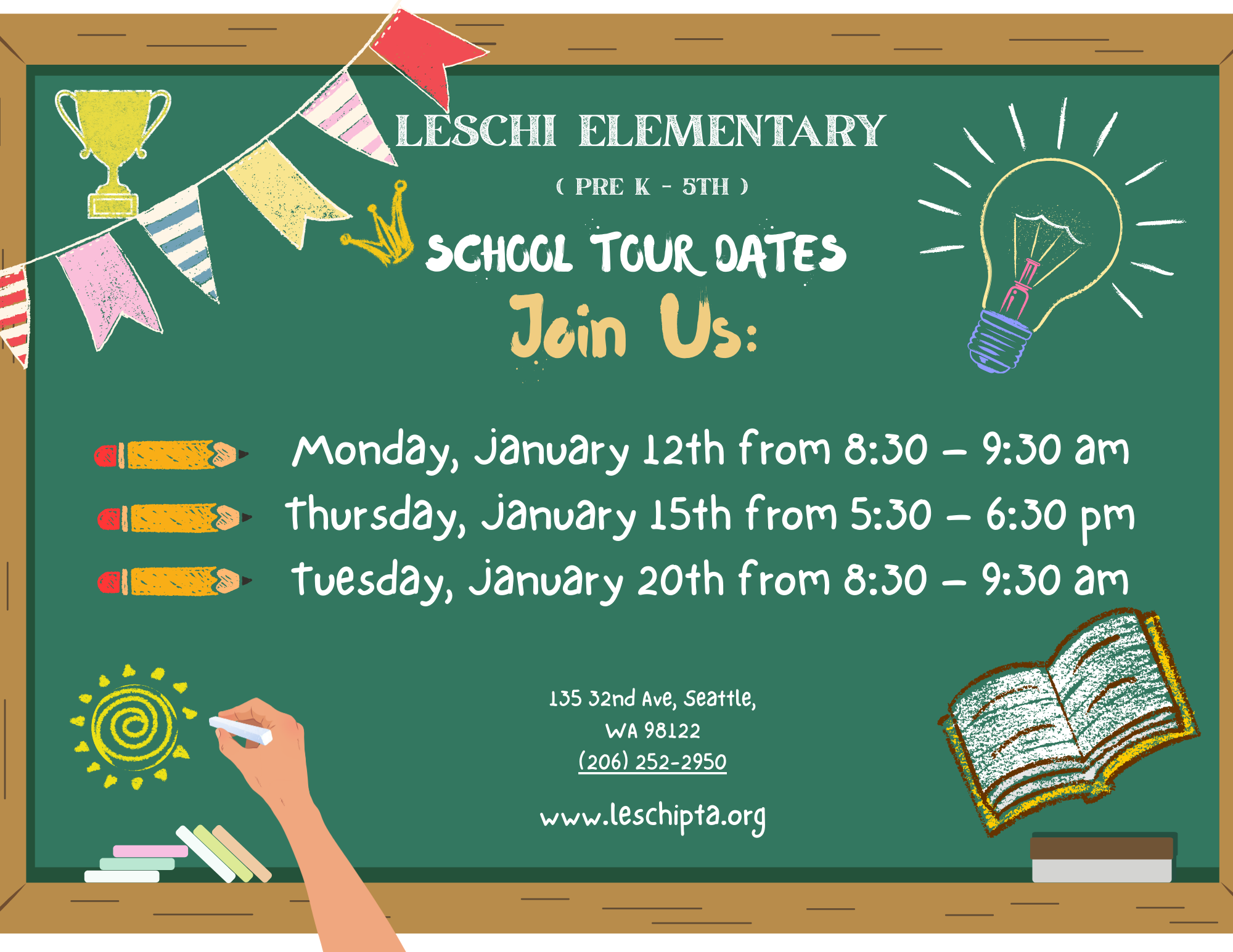 Leschi Elementary School Tours