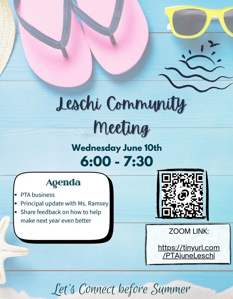 Last PTA Community Meeting