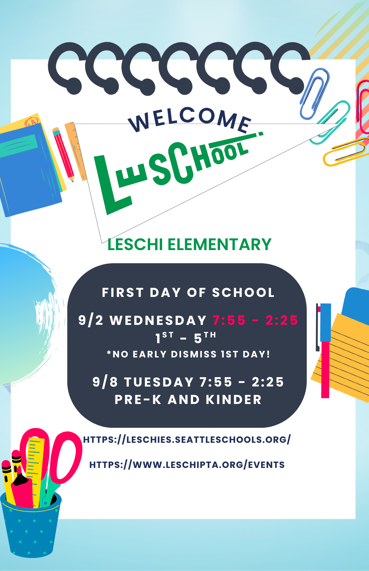 First Day of School!