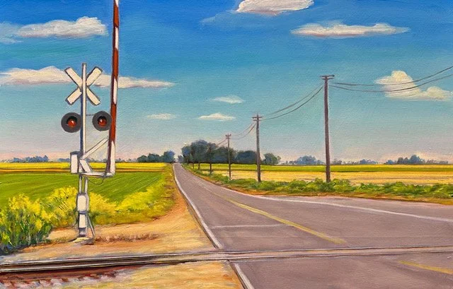 Road 29 and F Street
Oil on Canvas, 2025, 22x36, $2800