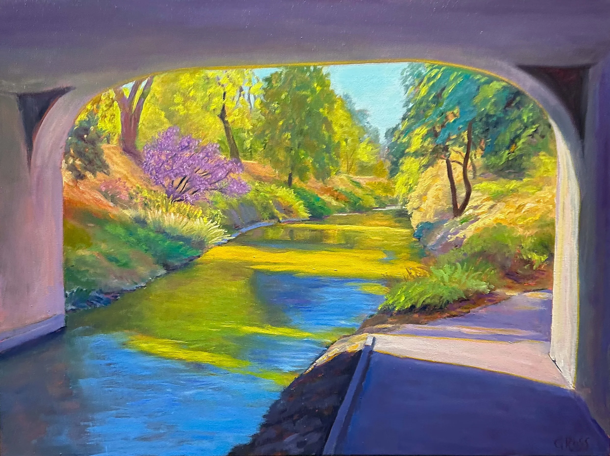 Tunnel Vision
Oil on Canvas, 2025, 30x40 
$4600