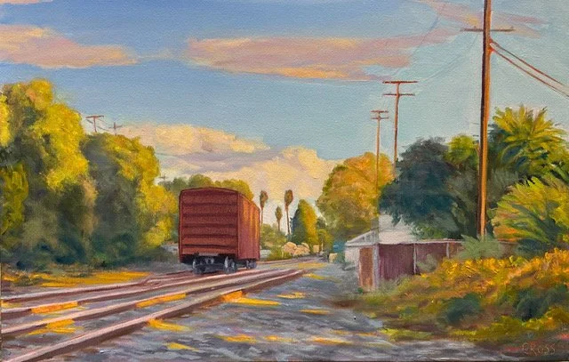 Downtown RxR
Oil on Canvas, 2025, 22x34 , $3300 SOLD