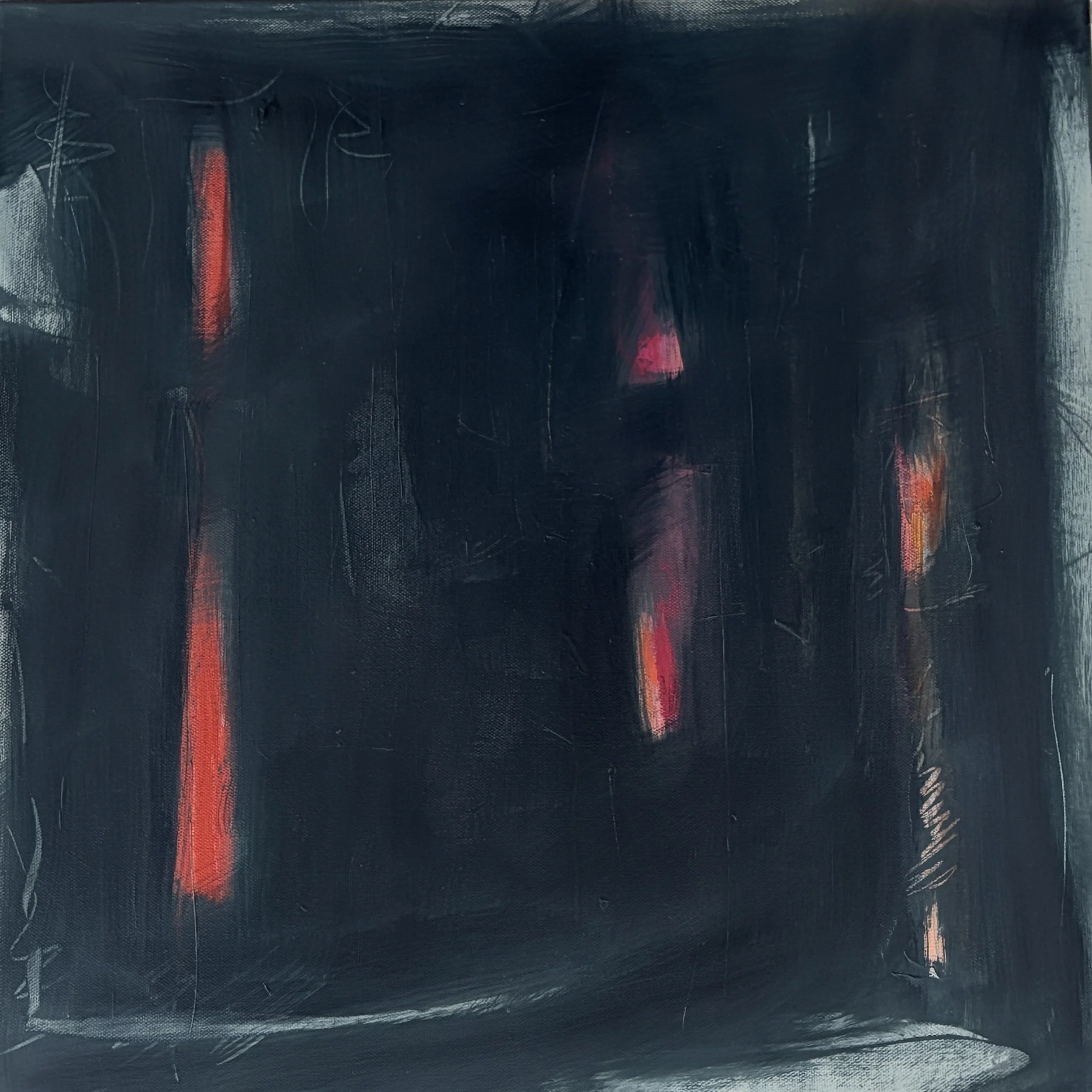 allowing 002 
Dissolving Thoughts at Night