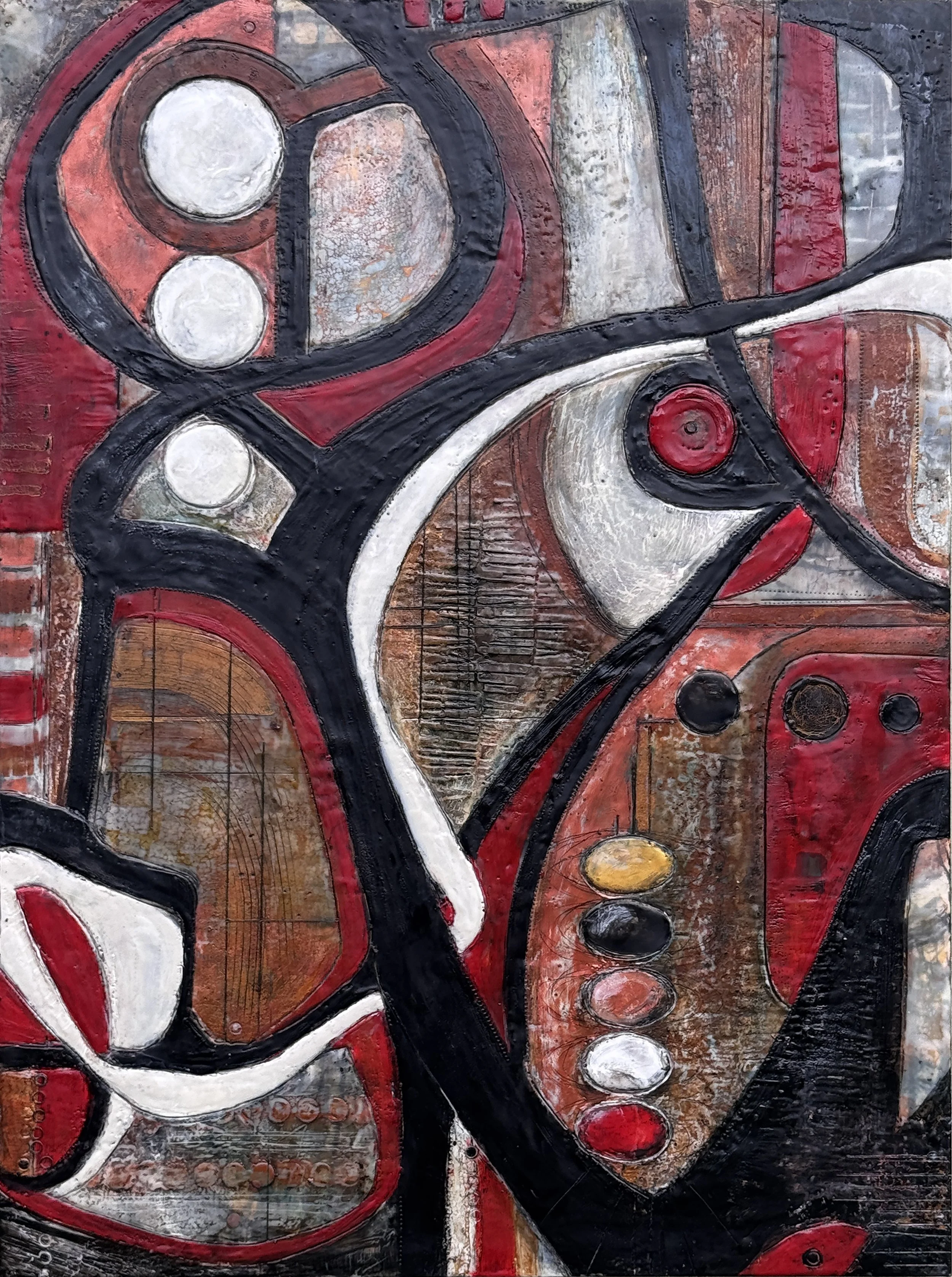 Tairsri (Thresholds) 30in x40in 