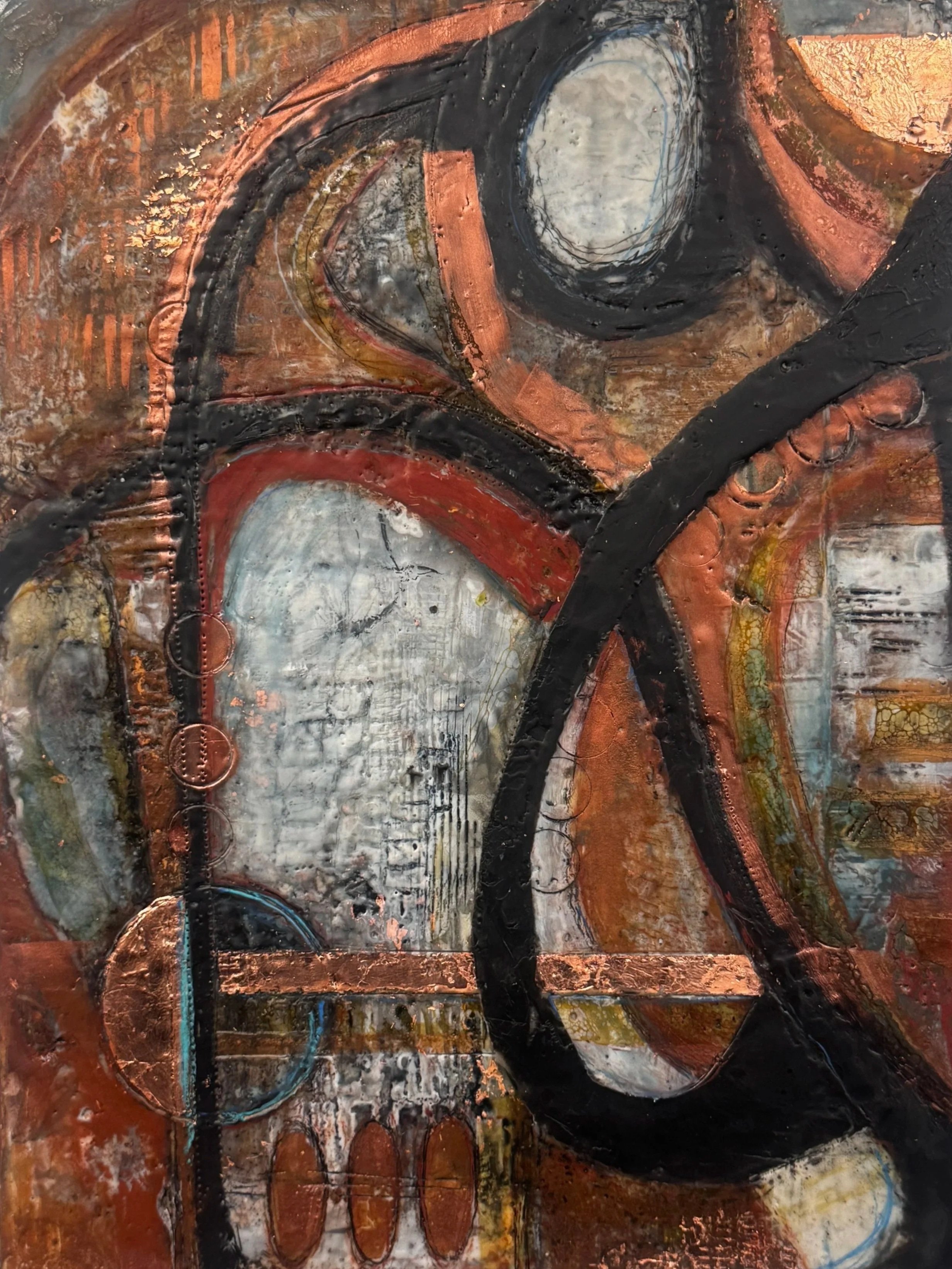 Intersections of Time - 18in x 24in