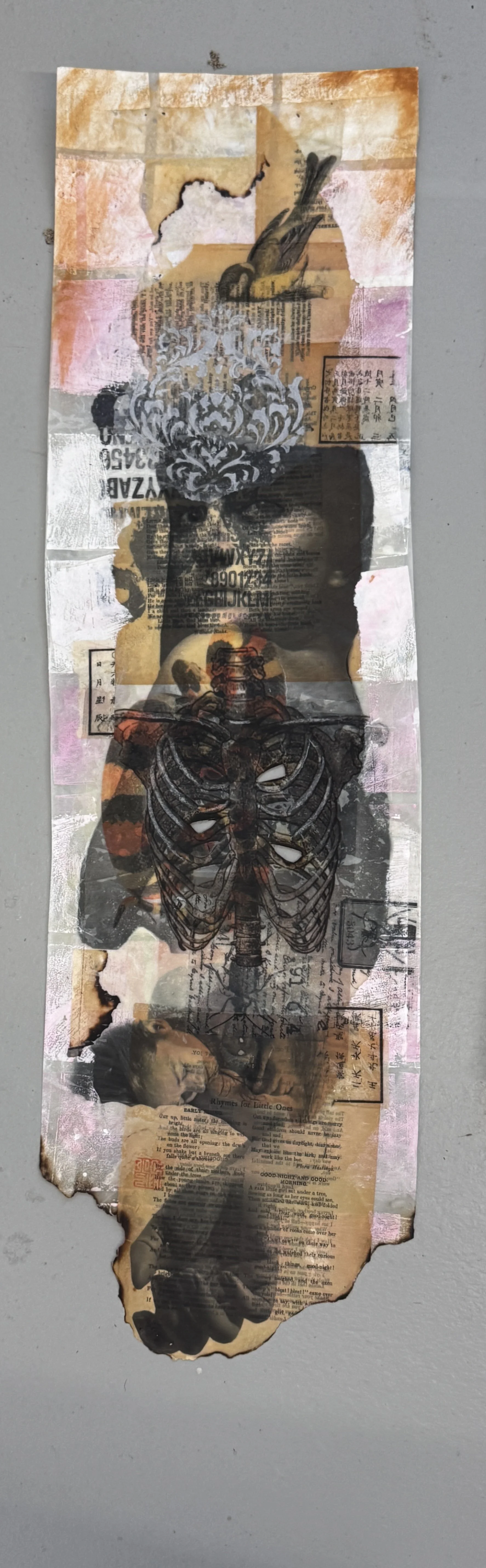 Embodiment: Symbolic Narrative Encaustic Mixed Media