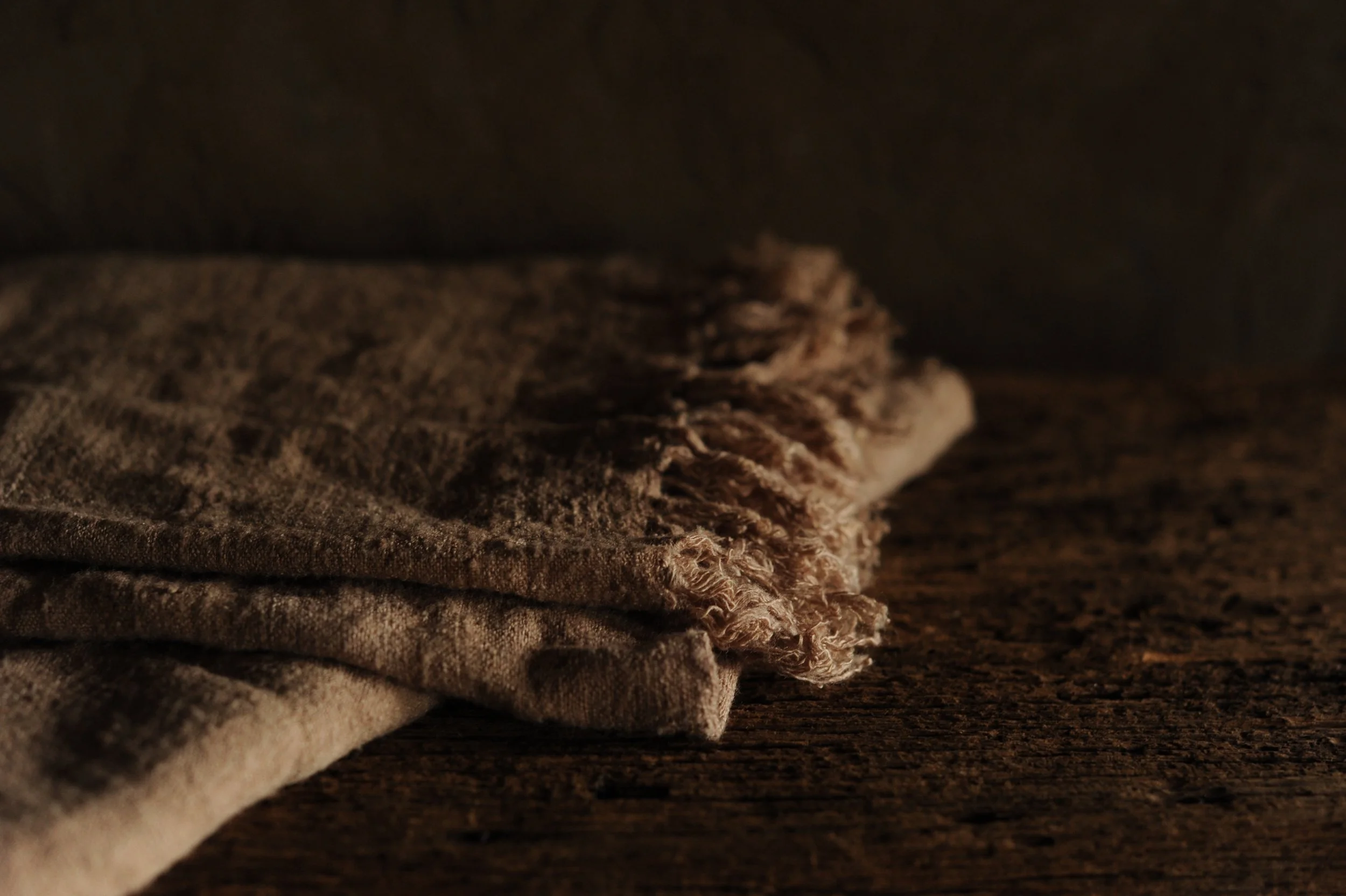 AHIMSA - eri silk shawl  - beige