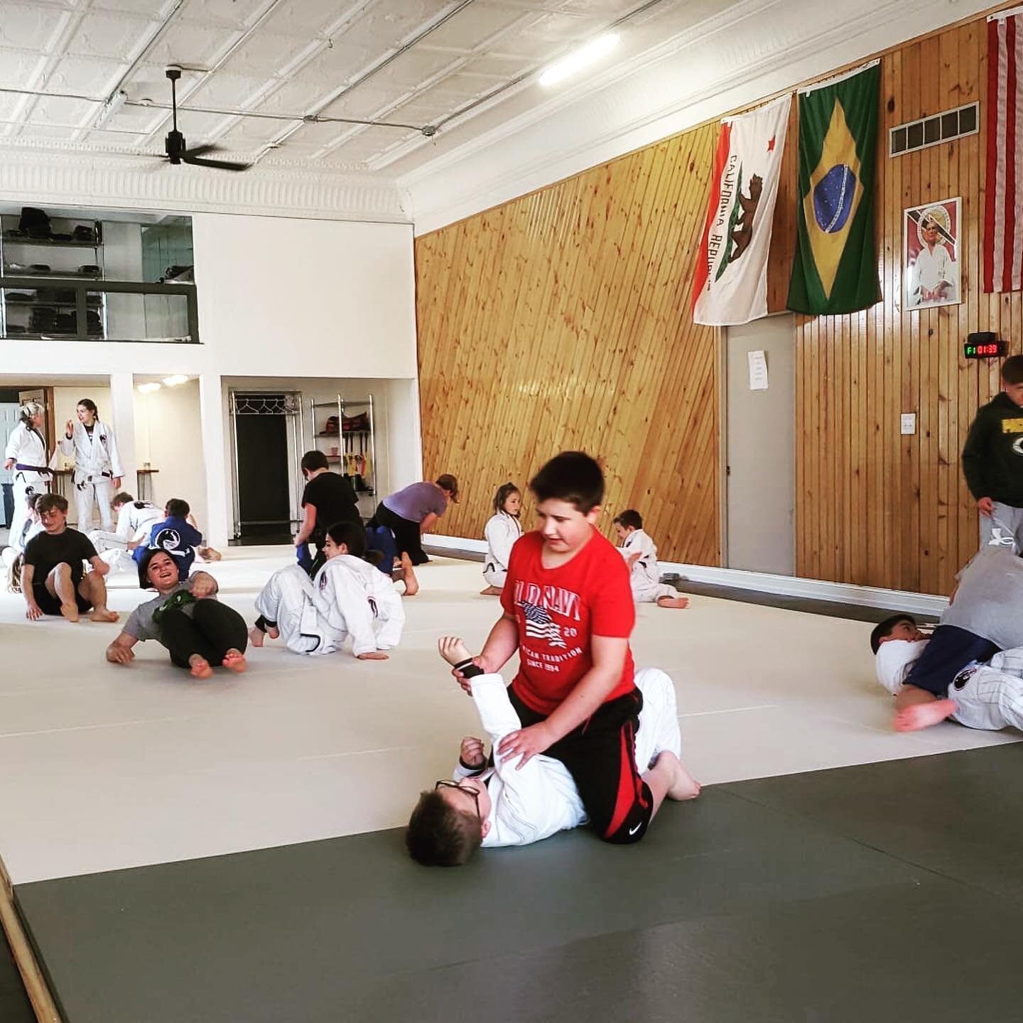 Last night was &ldquo;Bring a Friend to Jiujitsu Night!&rdquo; The kids (and adults) brought friends in to class to introduce them to martial arts. We taught some basic tumbling plus some anti bullying techniques to keep kids safe at school or on the