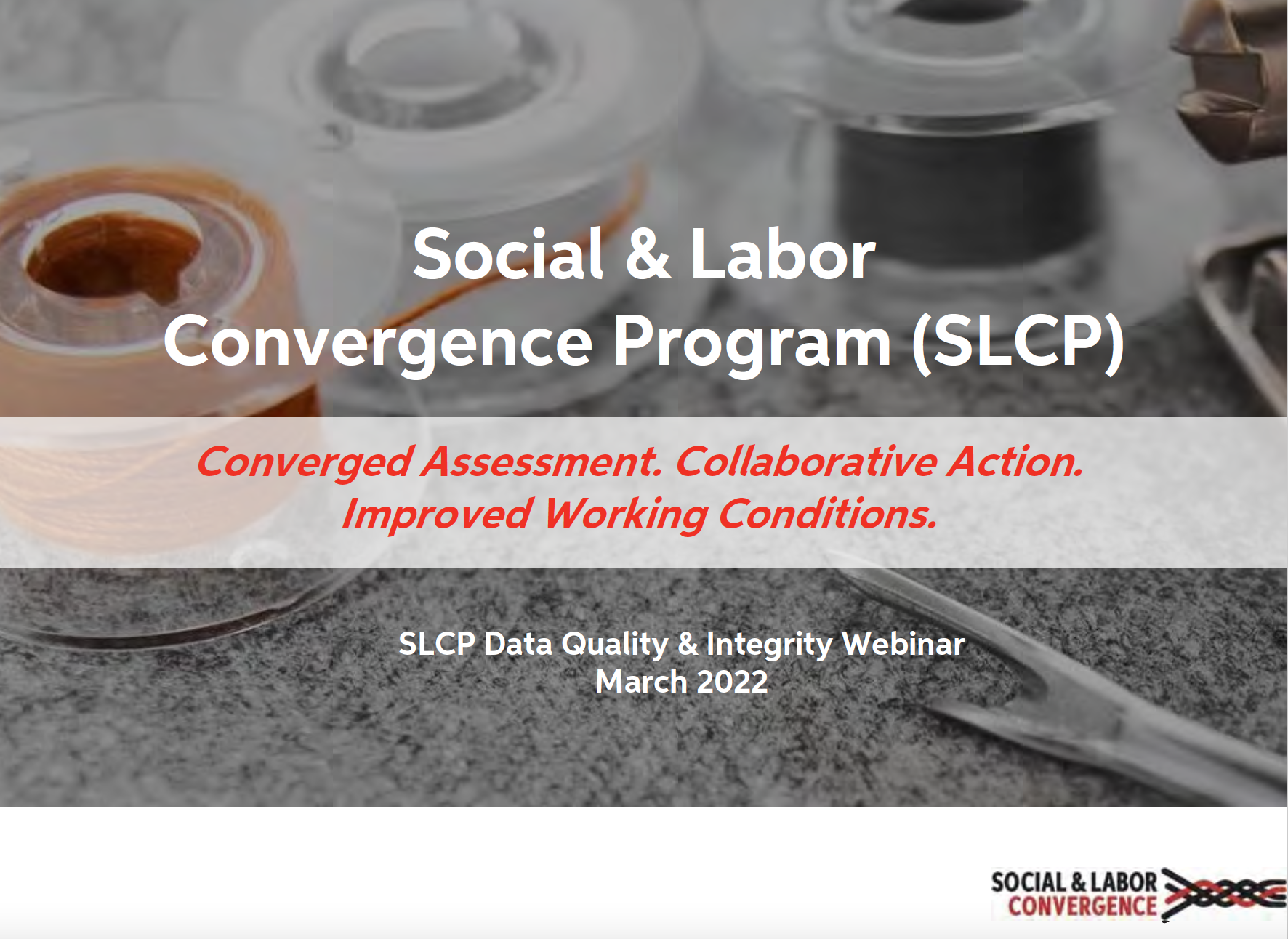 Webinar recordings — Social & Labor Convergence Program