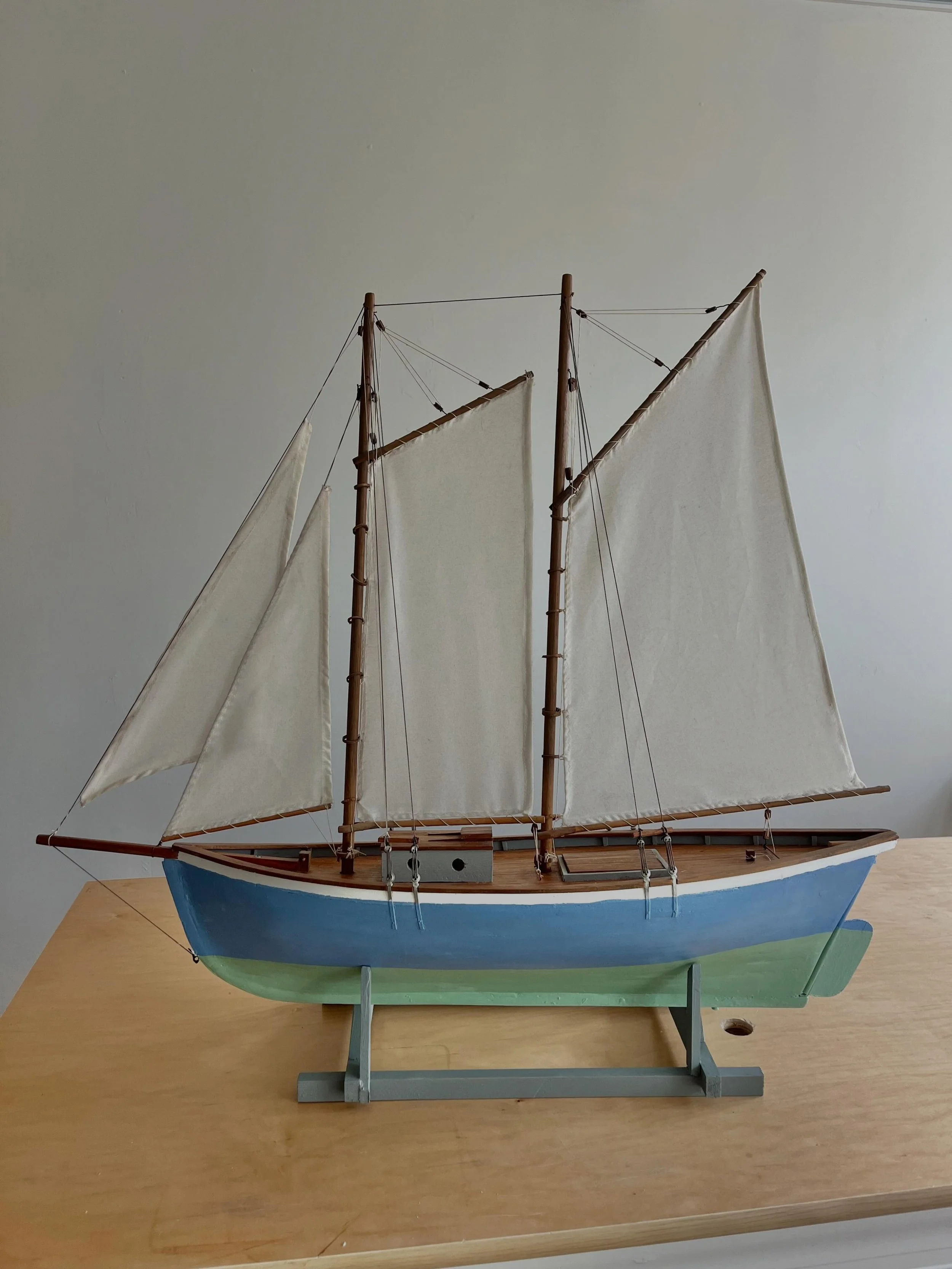 Vintage sailboats