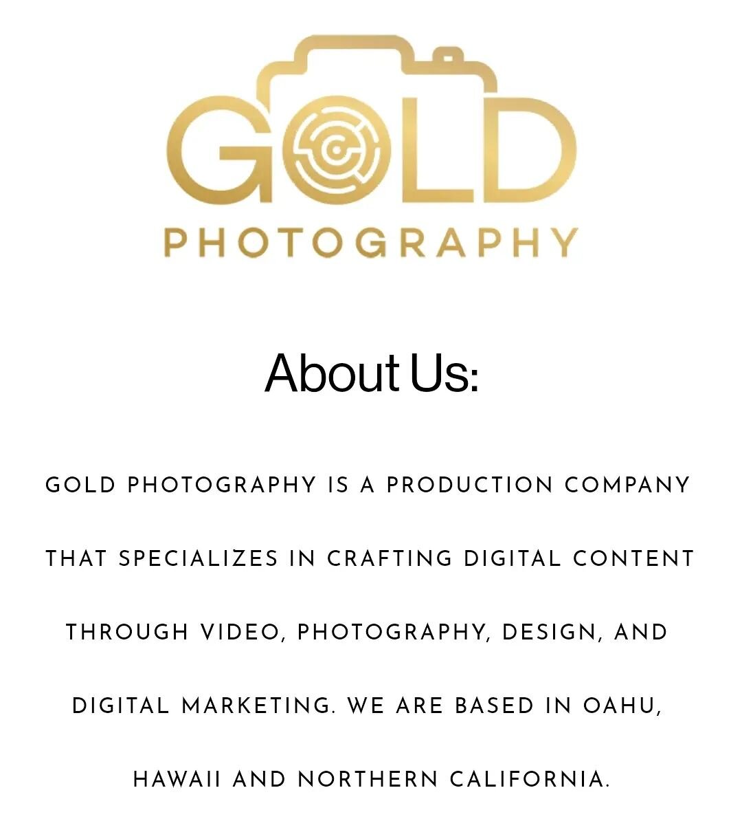 Plan your next shoot with us. Check our link in bio for more details.

#GoldPhotography #Photography #Videography #Photo #Photos #Video #Videos #BMPCC #Oahu #Hawaii #PhotoOfTheDay #Love #Instagood #Instagram #Like #PicOfTheDay #Follow #Nature #Beauty