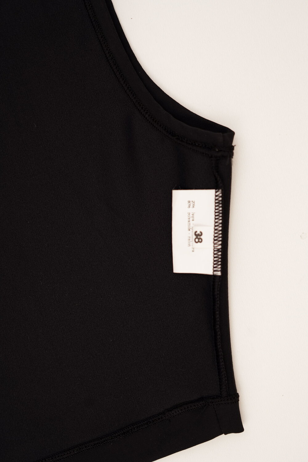 Chanel Black CC Logo Tank Crop Top — God of Cloth
