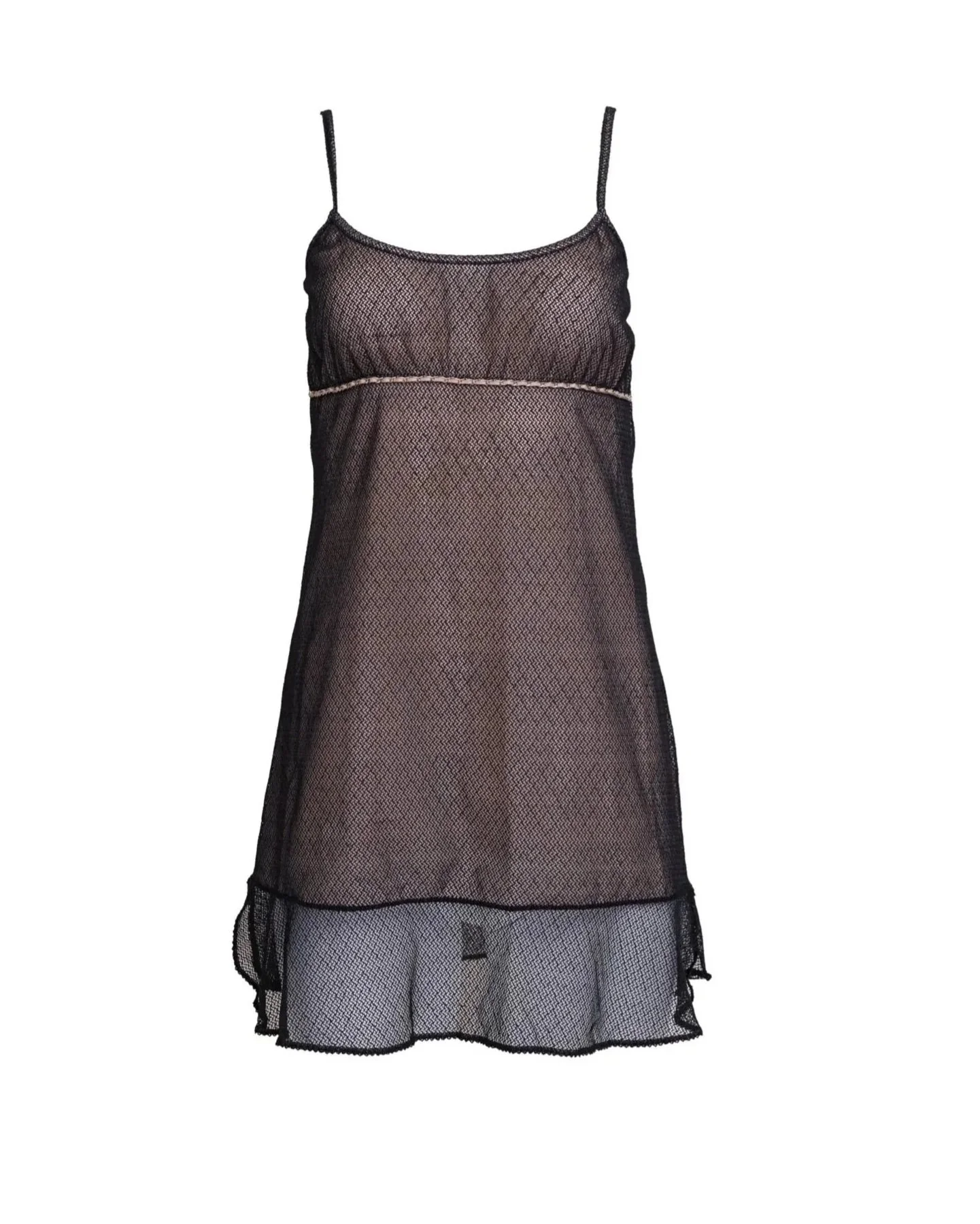 chanel mesh dress Chanel // 2022 Knit Mesh Mini Dress VSP Consignment