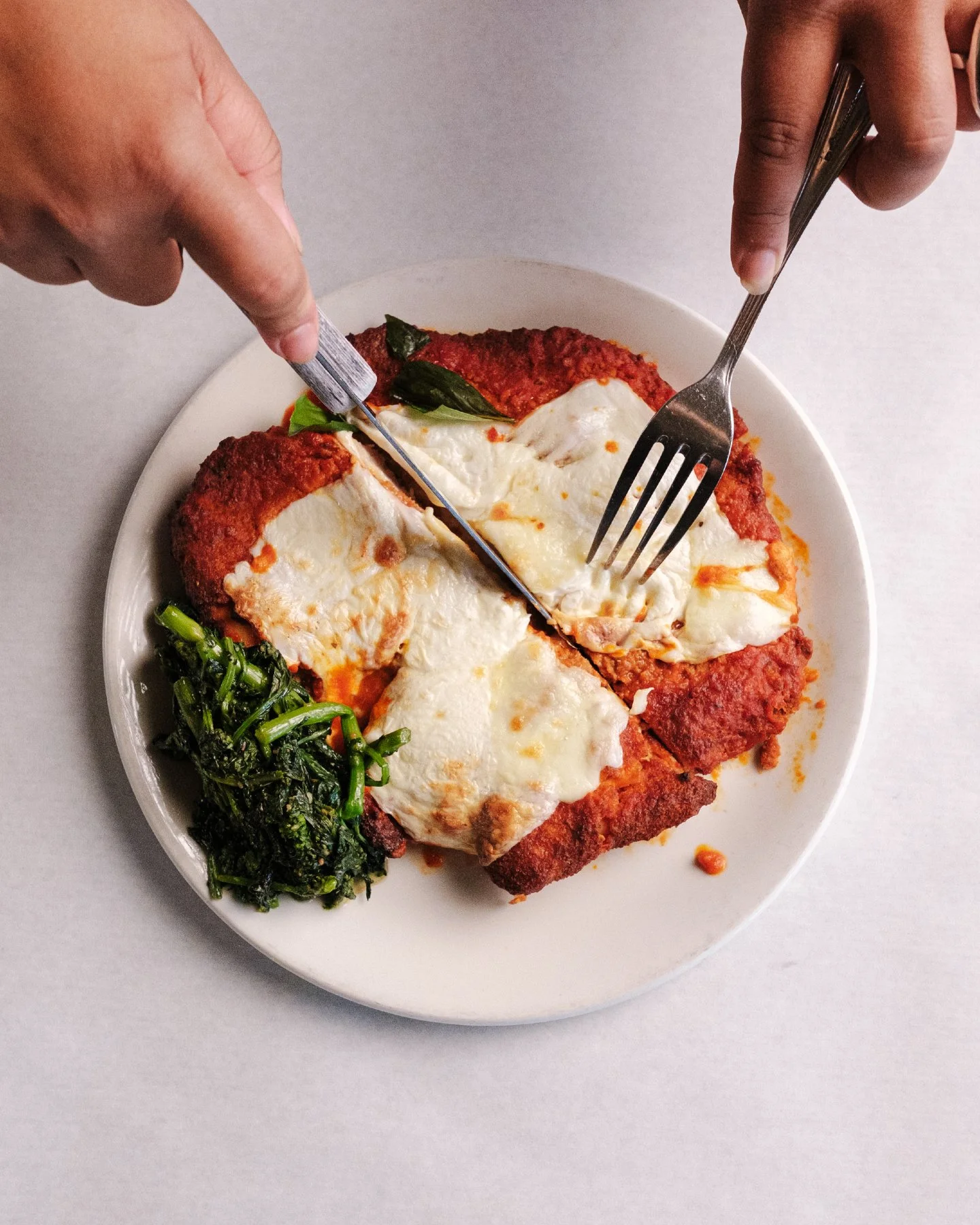 Crispy, cheesy, and downright comforting 🍝✨
Our Chicken Parm is slowly coming back for the Winter season, keep an eye out for it as a special and then as one of our weekly Winter specials in January!

Swing by and give it a try this week &mdash; you