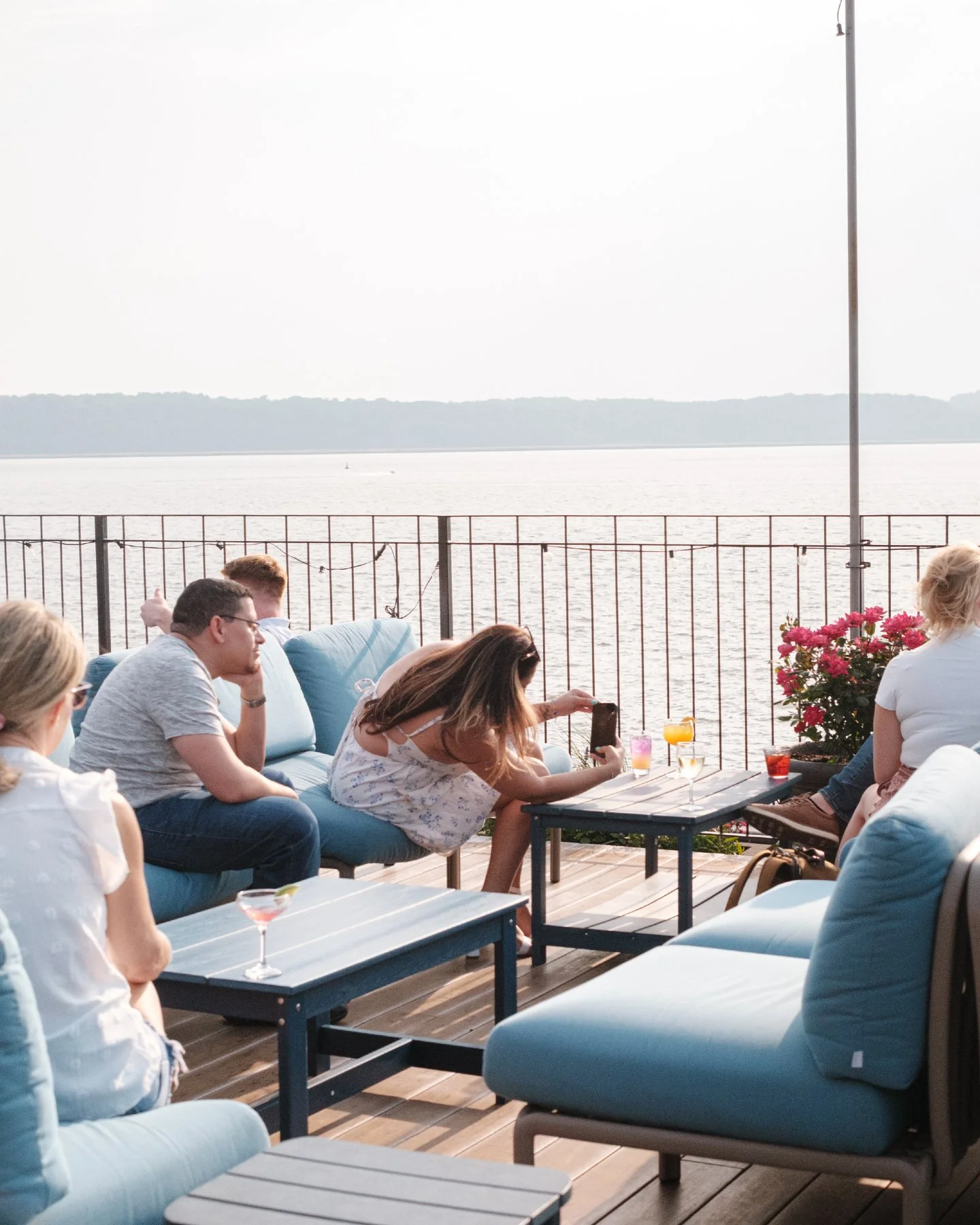 Dinner with a view? 🌅
Our rooftop is officially open for the season, offering some of the best sunset views on the Hudson.
Join us for cocktails, dinner, and a golden-hour backdrop you won&rsquo;t want to miss.

Open for dinner service, weather perm