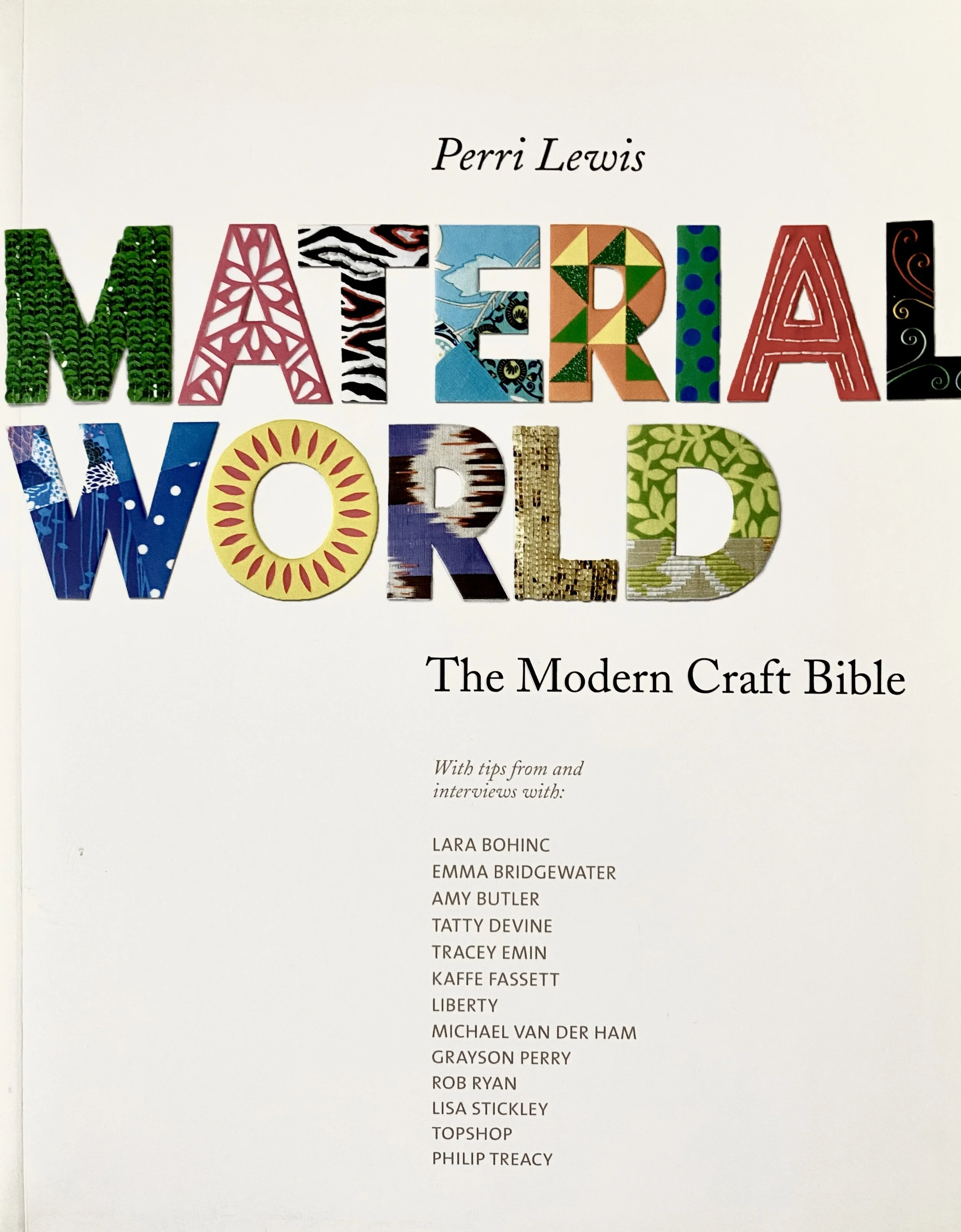 Material World by Perri Lewis Published by Virgin Books 2013