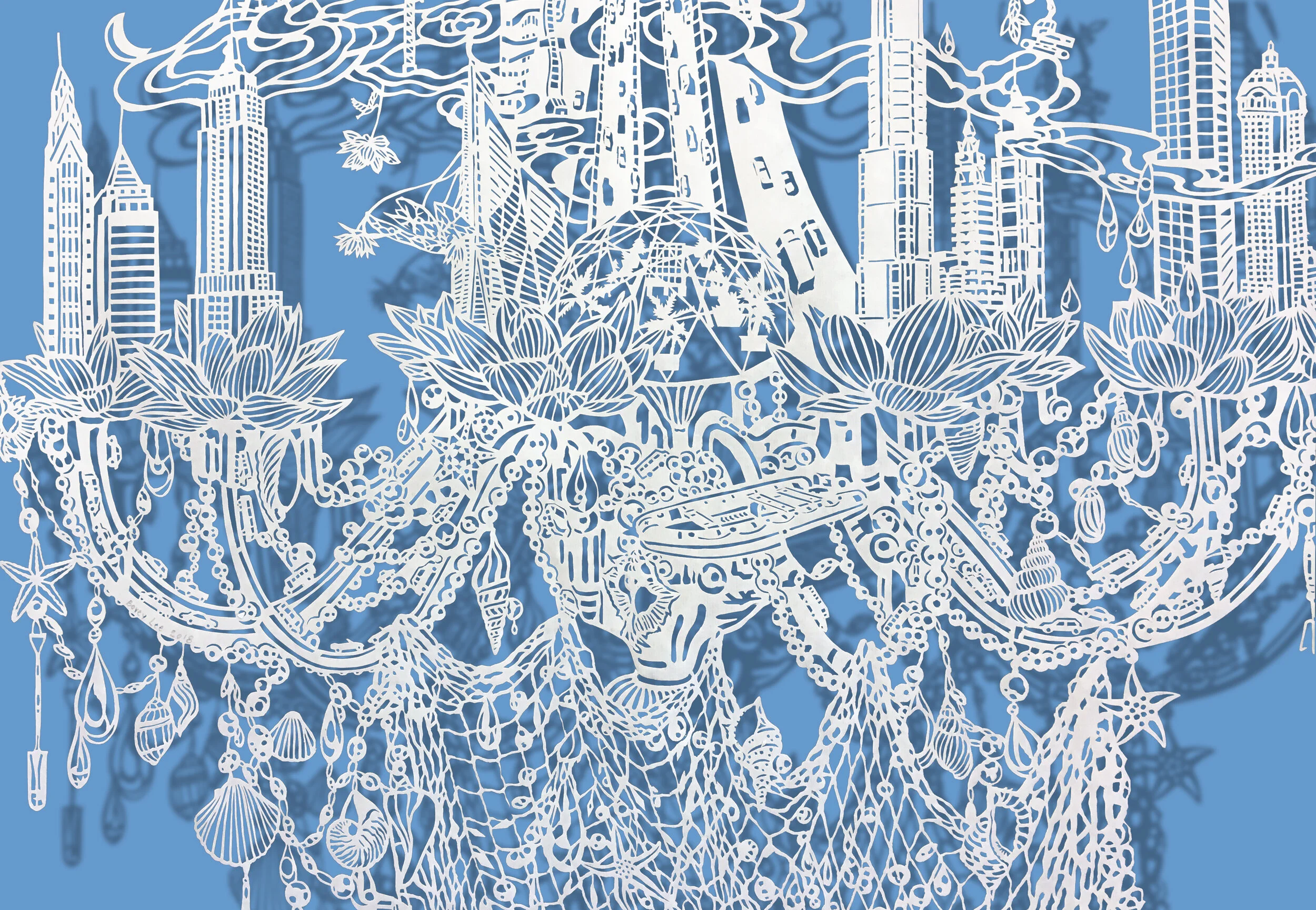  Chandelier – Sea, Land, Sky 