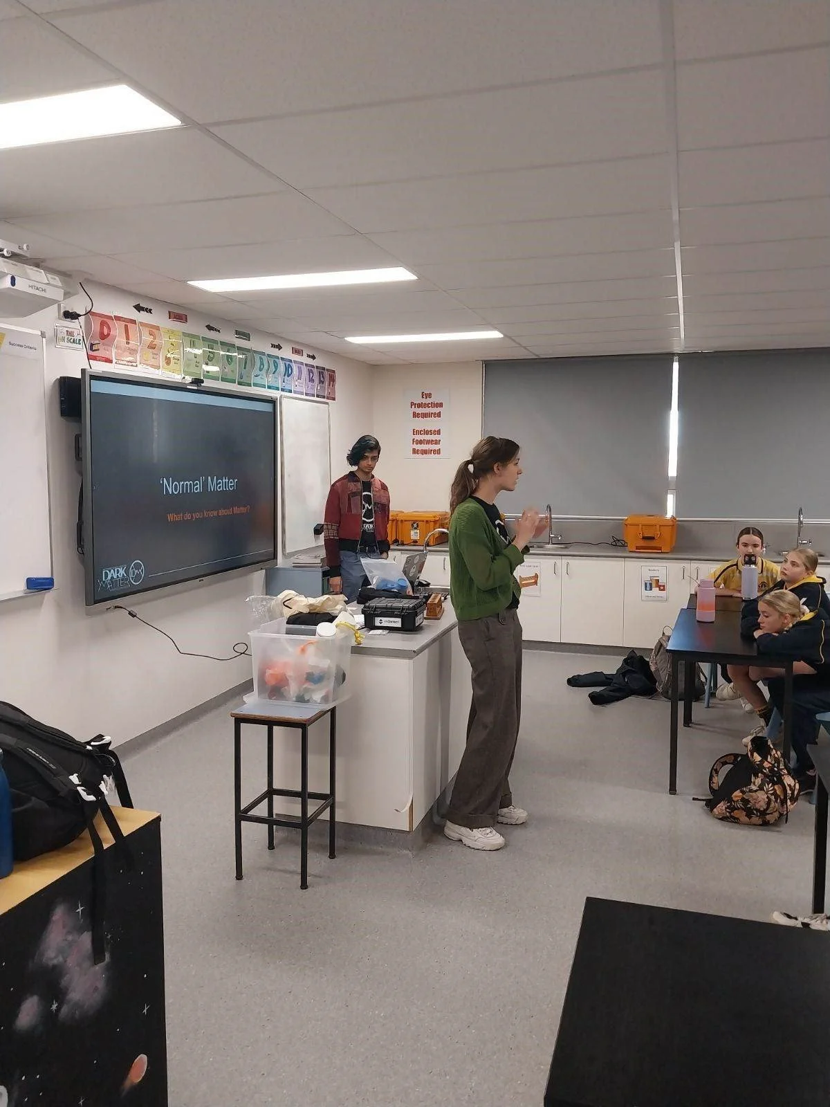 Scientists talk to Channel 7 about Partner Schools Program
