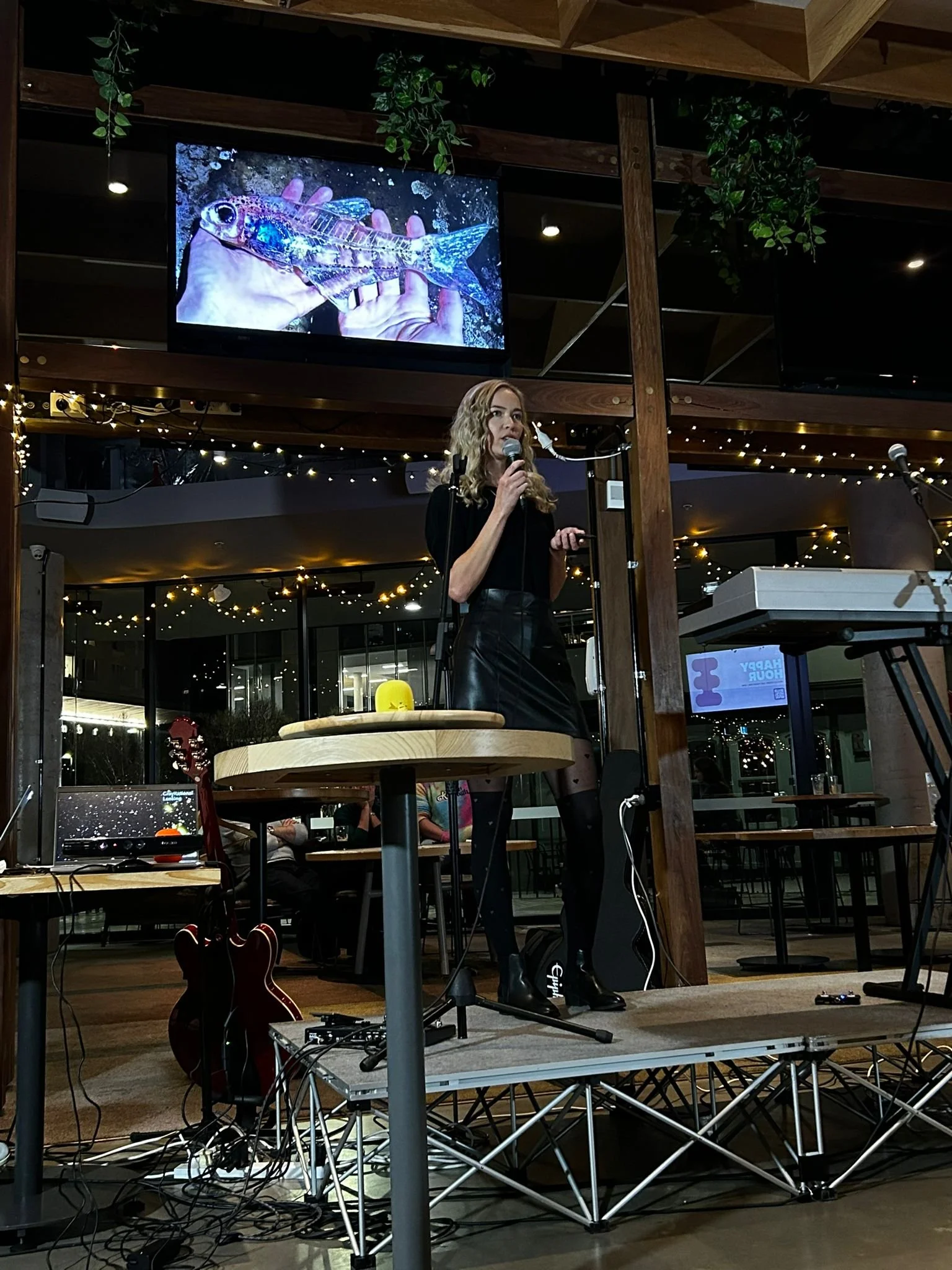 Watch the highlights of Dark Matter in the Pub 