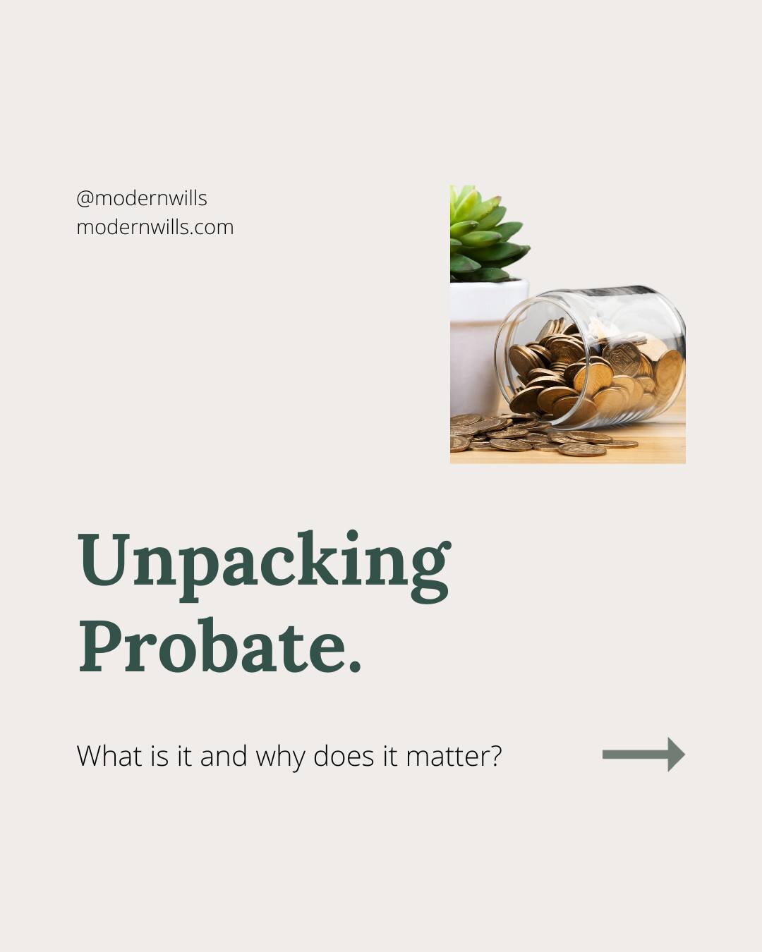 Ever been stumped by legal jargon? 🤔 Swipe through our latest carousel and read our blog to demystify the term 'Probate'. Because understanding your estate matters should be simple.