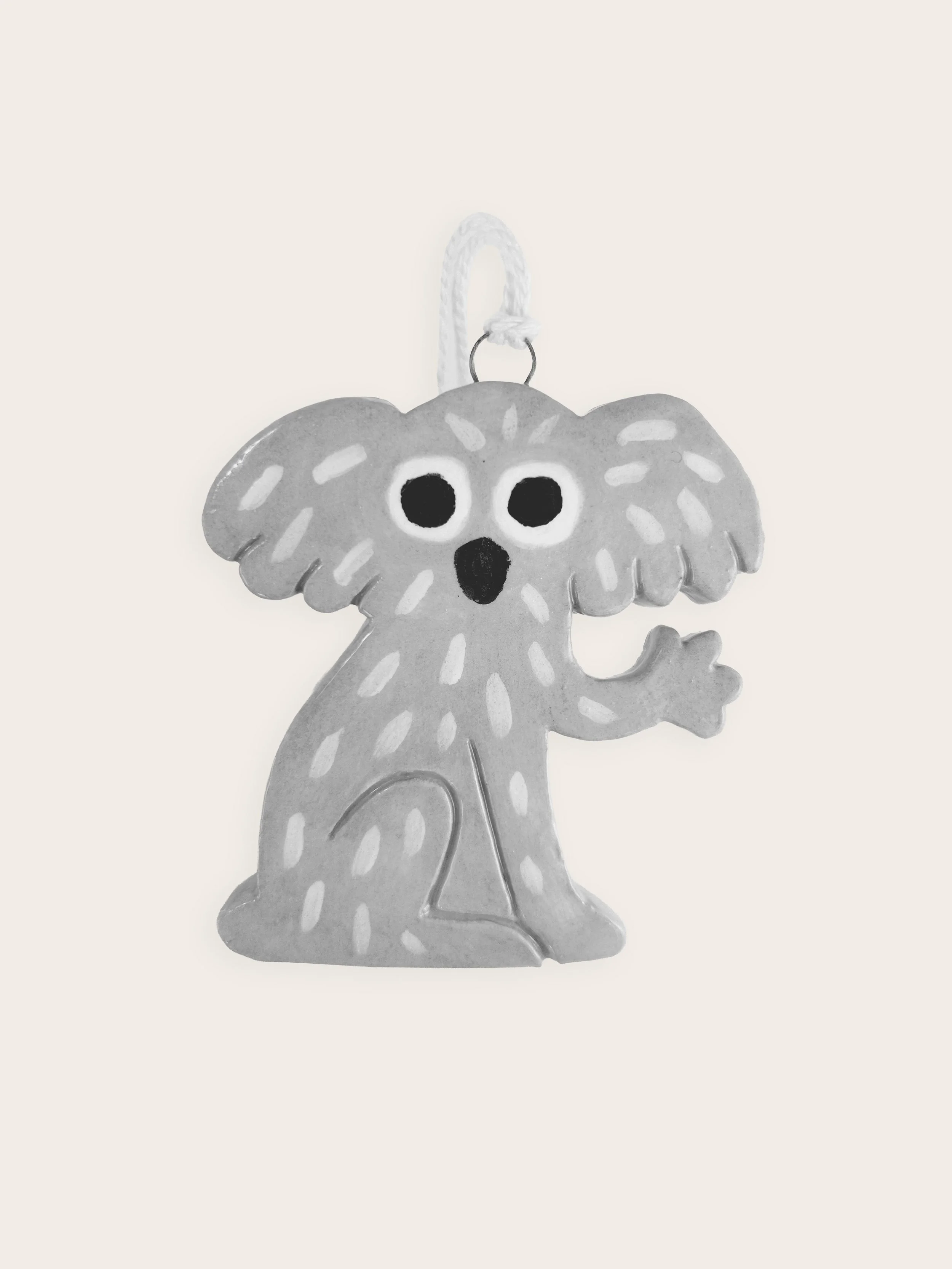 Waving Koala Hanging Charm