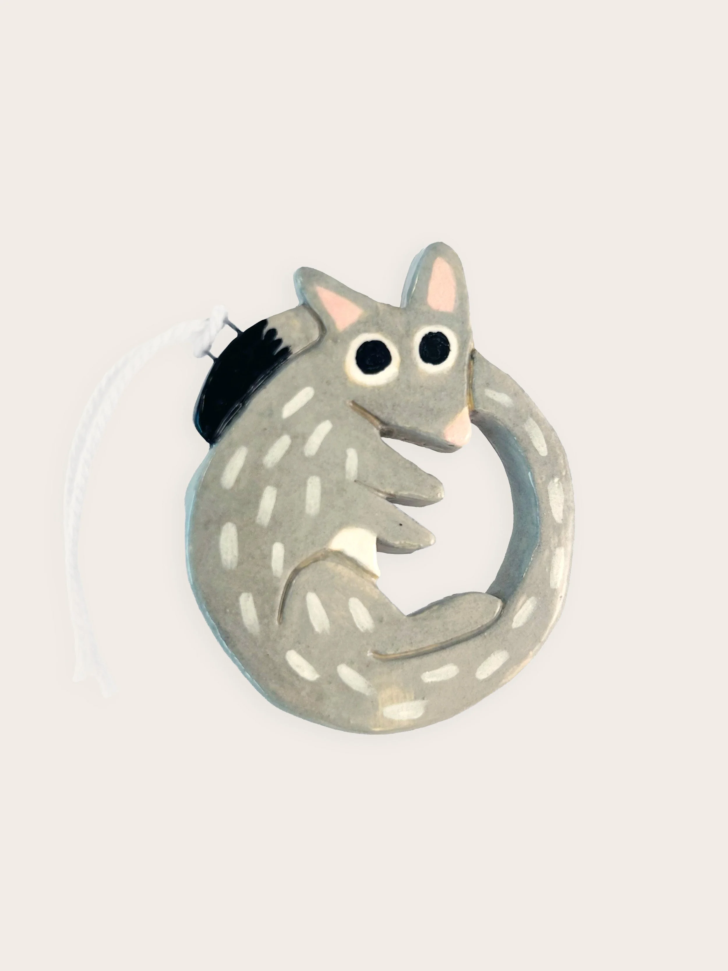 Brushtail Possum Hanging Charm