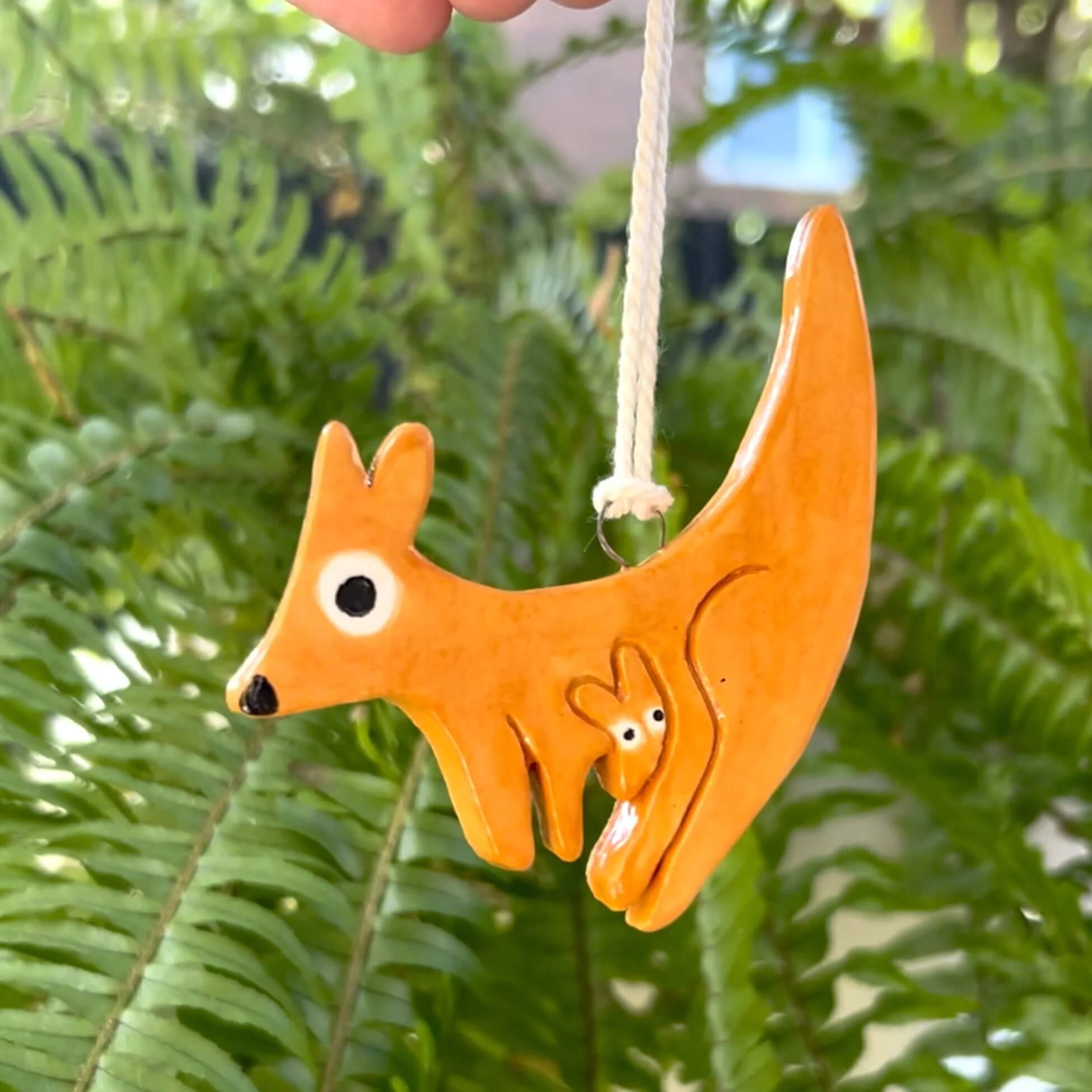 Kangaroo Hanging Charm