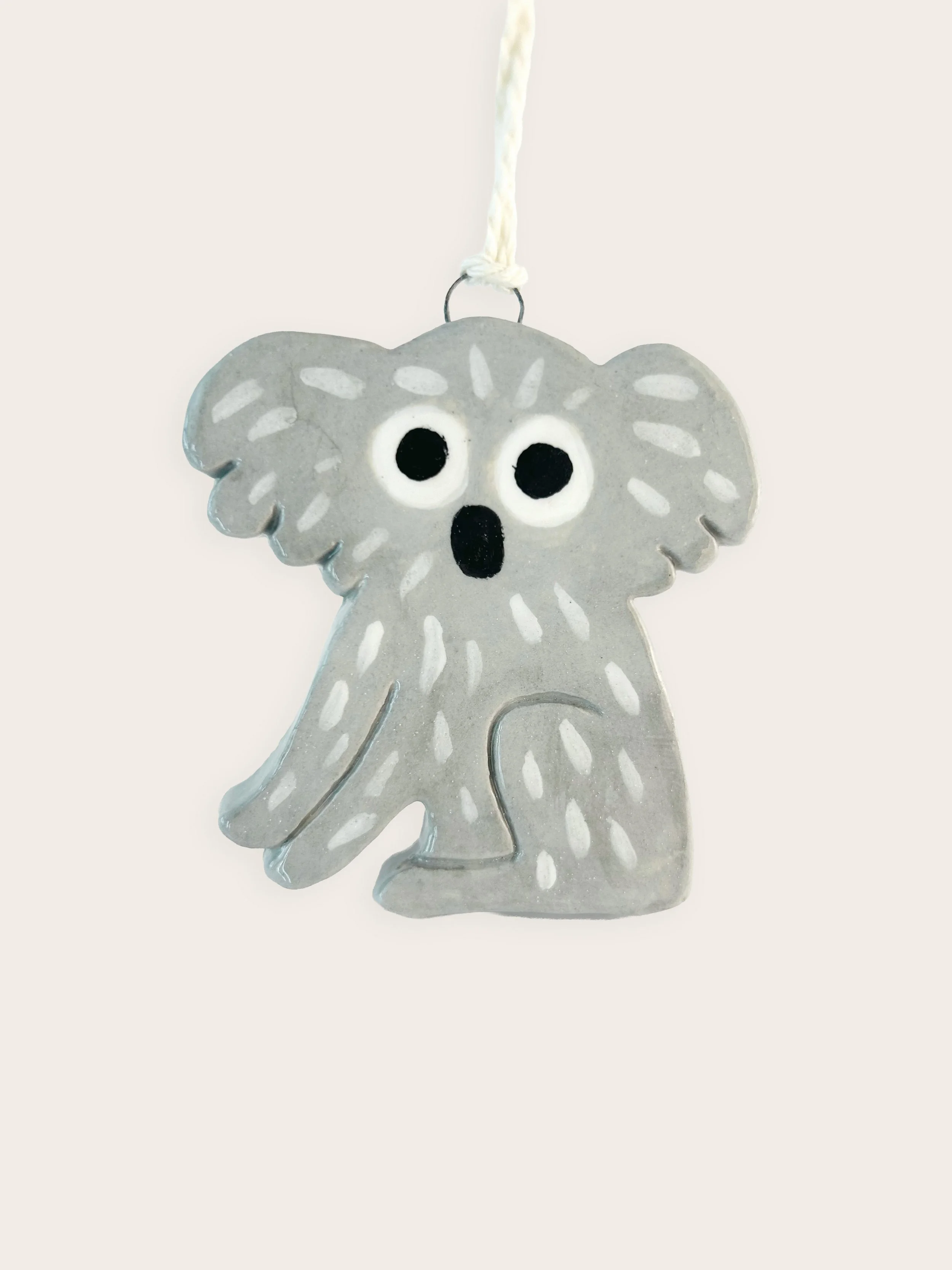 Shy Koala Hanging Charm
