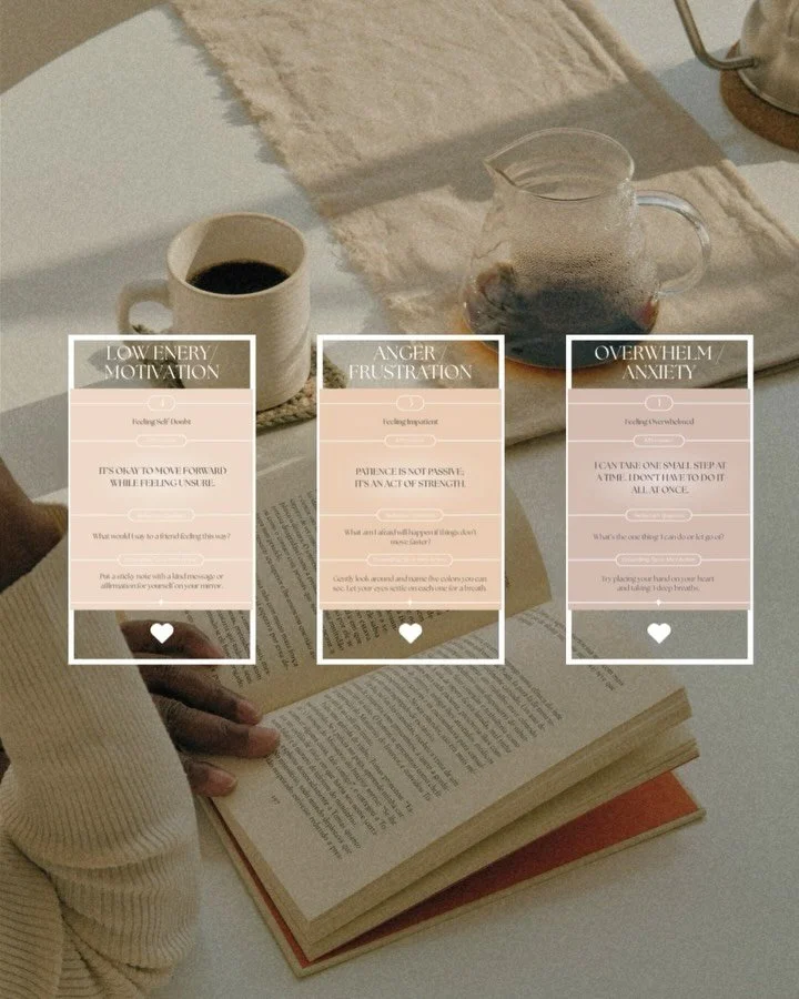 Introducing my newest product &mdash; Emotional Needs and Feelings Self-Care Cards designed to meet you where you are, no matter the season of your emotions. 🌱

This collection is organized into 7 thoughtful categories, so you always have the right 