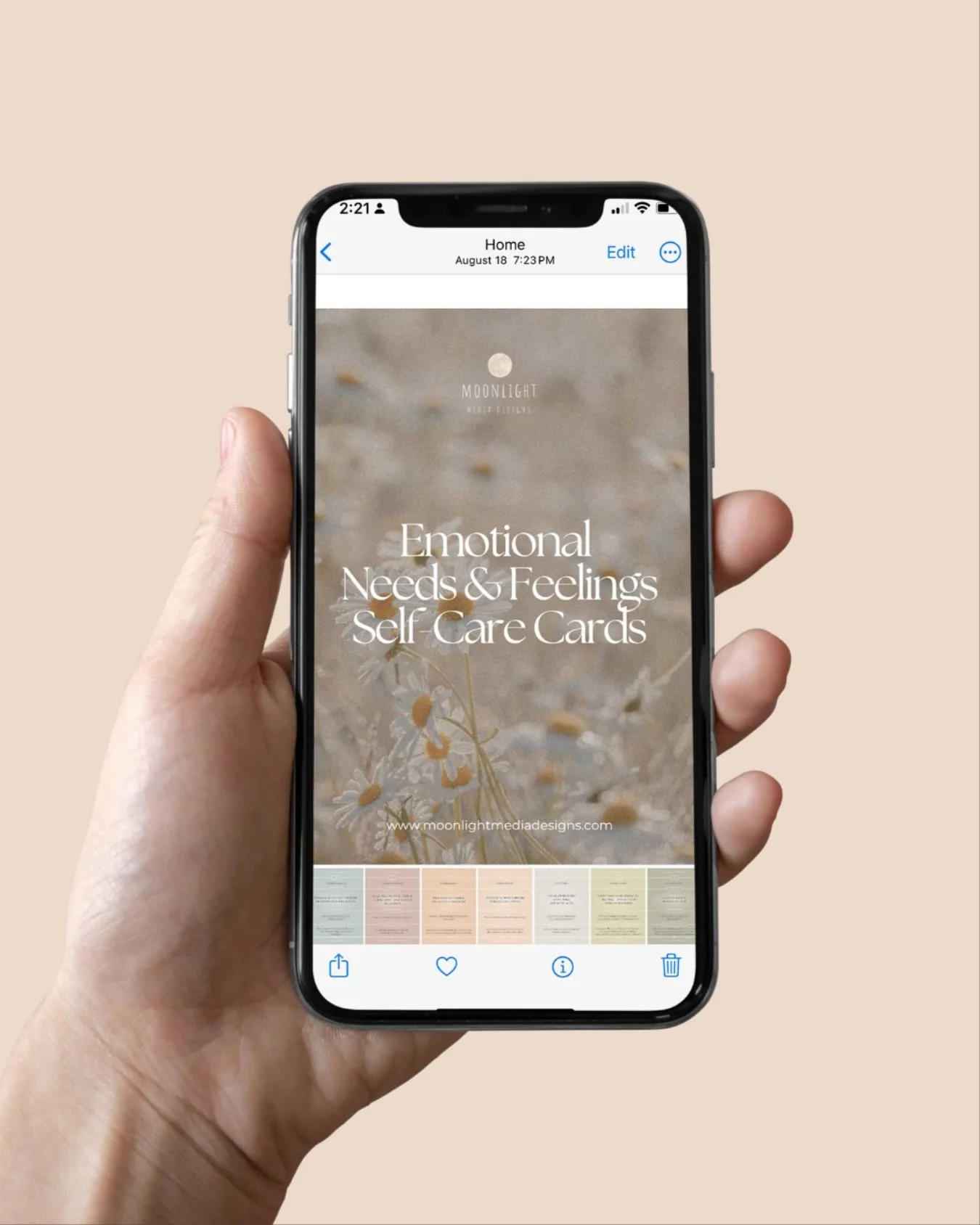 ✨ Do you ever feel scattered, overwhelmed, or just all over the place?
You&rsquo;re not alone.

That&rsquo;s why I created the Emotional Needs &amp; Feelings Self-Care Cards &mdash; a gentle tool to help you slow down, reflect, and reconnect with you