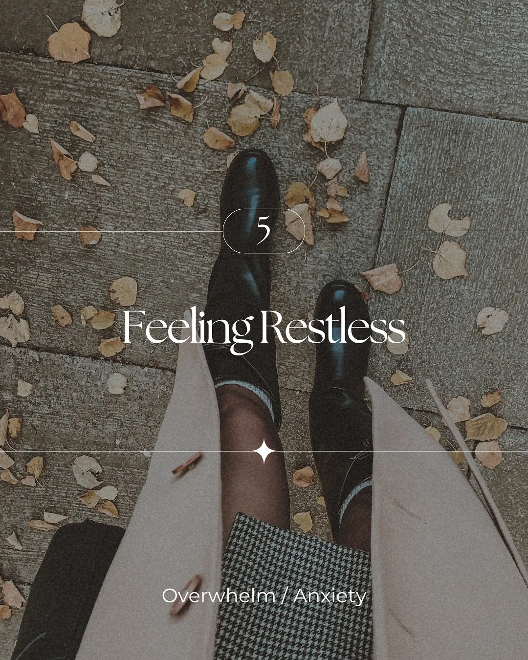 When your thoughts start to race and stillness feels out of reach, pause here for a moment. This card is part of my Emotional Needs &amp; Feelings Self-Care Deck, created to help you slow down, reflect, and reconnect with yourself one feeling at a ti