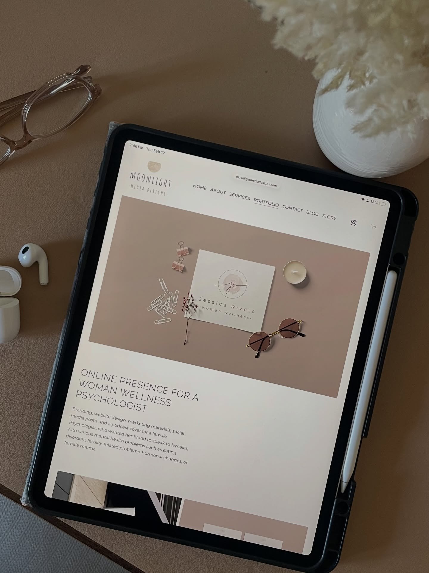 I love creating brand identities that feel gentle but intentional, where strategy and sensitivity meet, especially for brands rooted in care, healing, and wellbeing.

#wellnessbranding #mindfulbranding #brandingforwellness