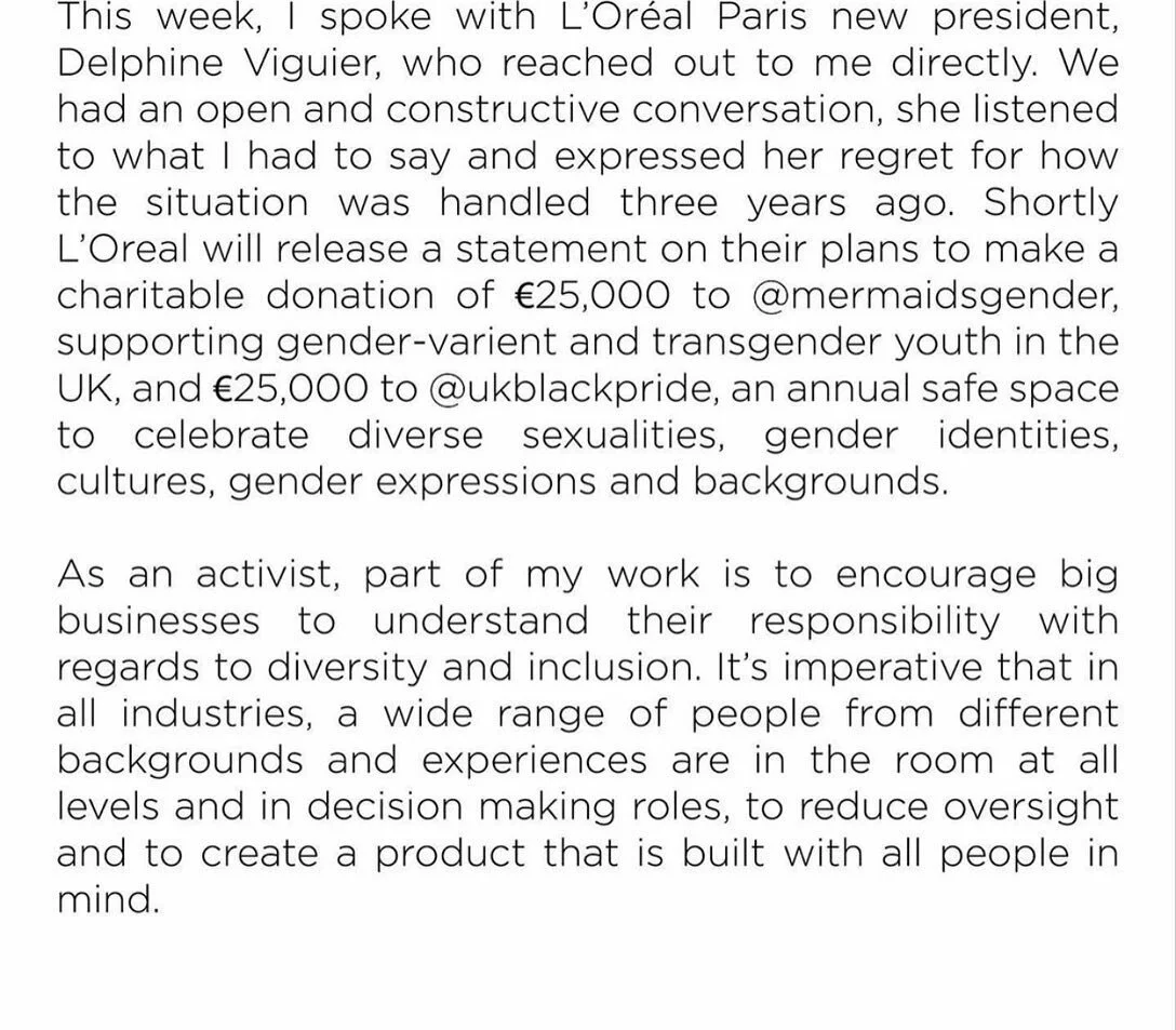 Multinationals, beauty and fashion brands have been hopping on #BlackLivesMatter. 
Although at first it can be viewed as an act of solidarity, it is a symbolic gesture, one that reeks of performativity.🤷🏽&zwj;♀️ Remember how Apple posted a video on