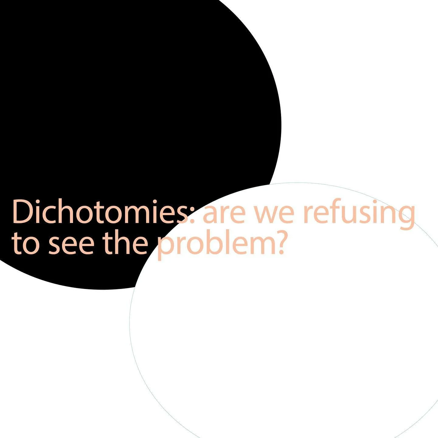 There are many problematic lenses in which we view the world &ndash; starting at a very young age.😫

As we develop and experience the world, the way in which we see the world may be catered to our individualised experience, but our thinking remains 