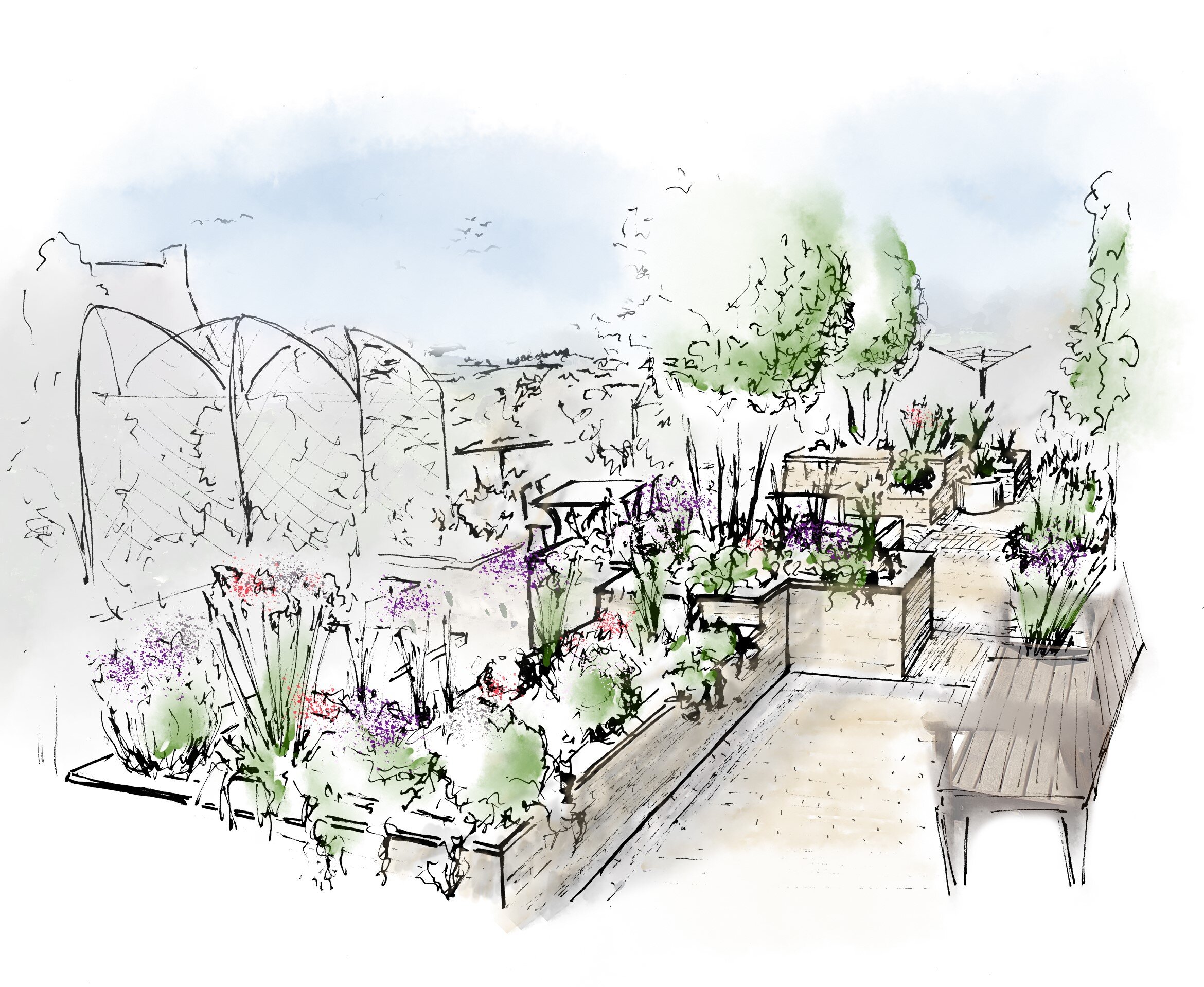 Reinterpreted Patio - Plymouth
