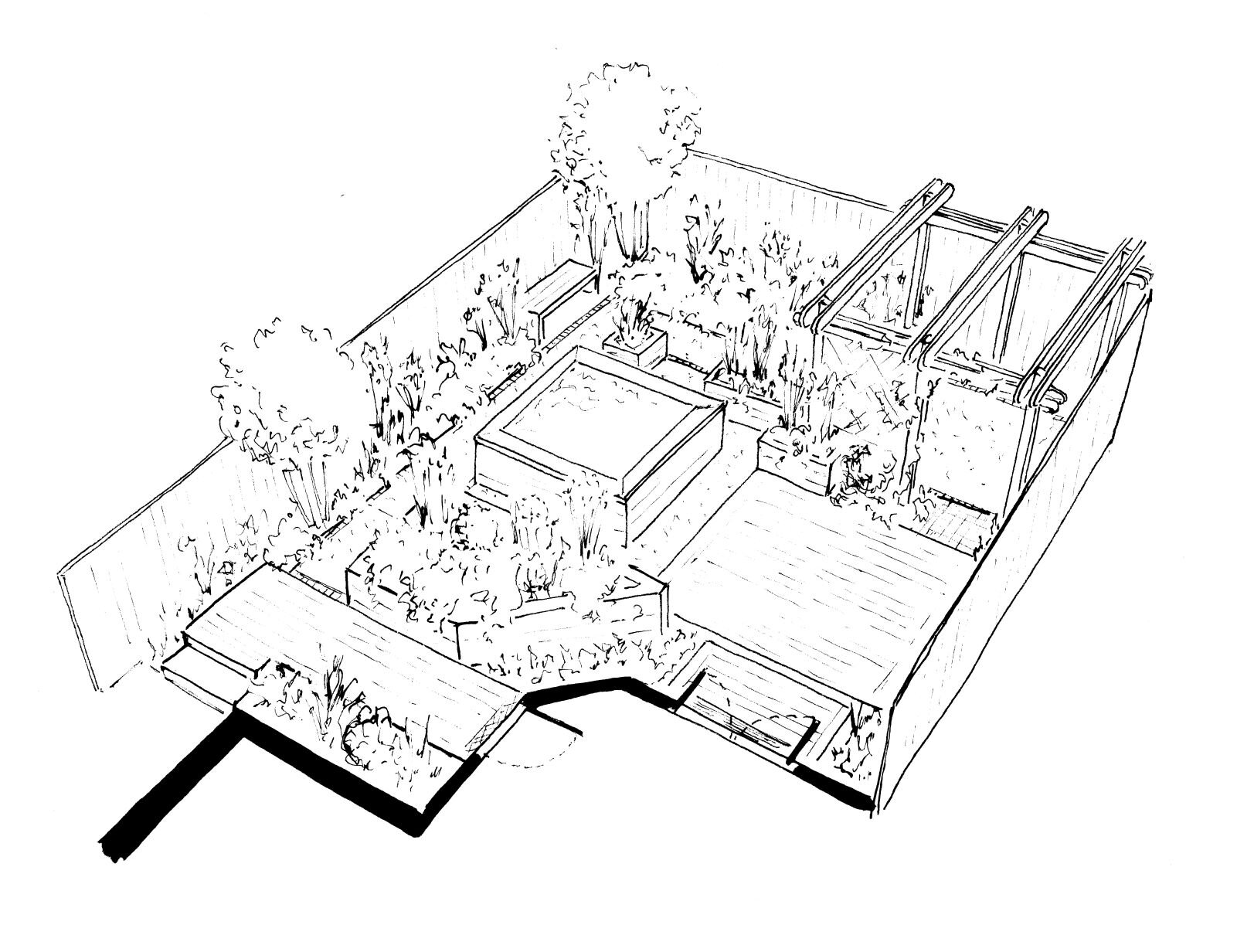 Hot Tub Garden - Chepstow
