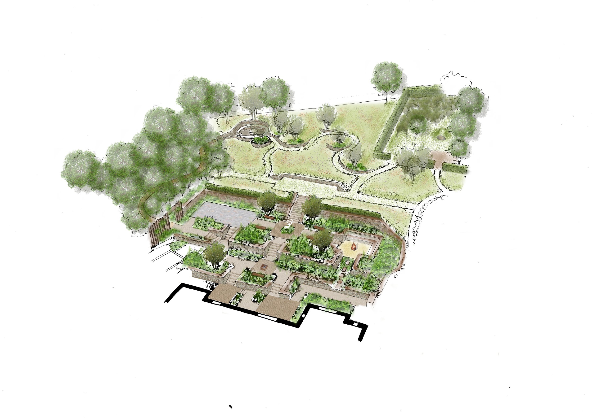 Country Garden - Looe, Cornwall