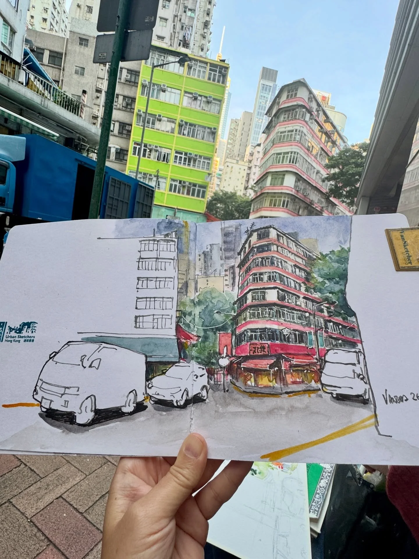 Lost count of how time I&rsquo;ve been sketching here, but it&rsquo;s still one of my favourite buildings and spot to sketch, especially with great friends!!