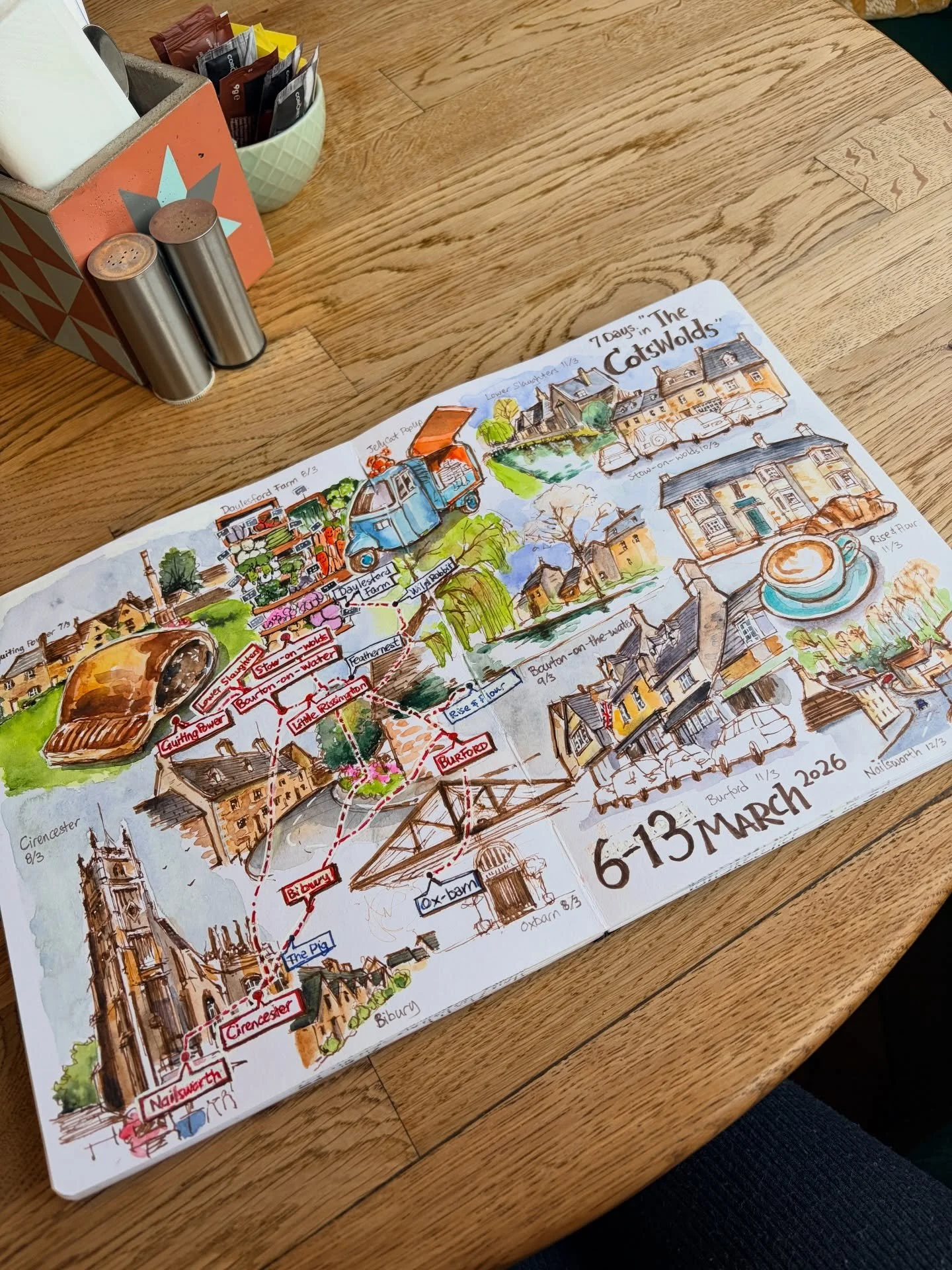 Haven&rsquo;t posted for the past two weeks &mdash; I was away! 😊 It&rsquo;s pretty rare for me not to share my travel sketches, but don&rsquo;t worry, I kept sketching the whole time. I had the best trip with my dad &mdash; he hasn&rsquo;t been to 