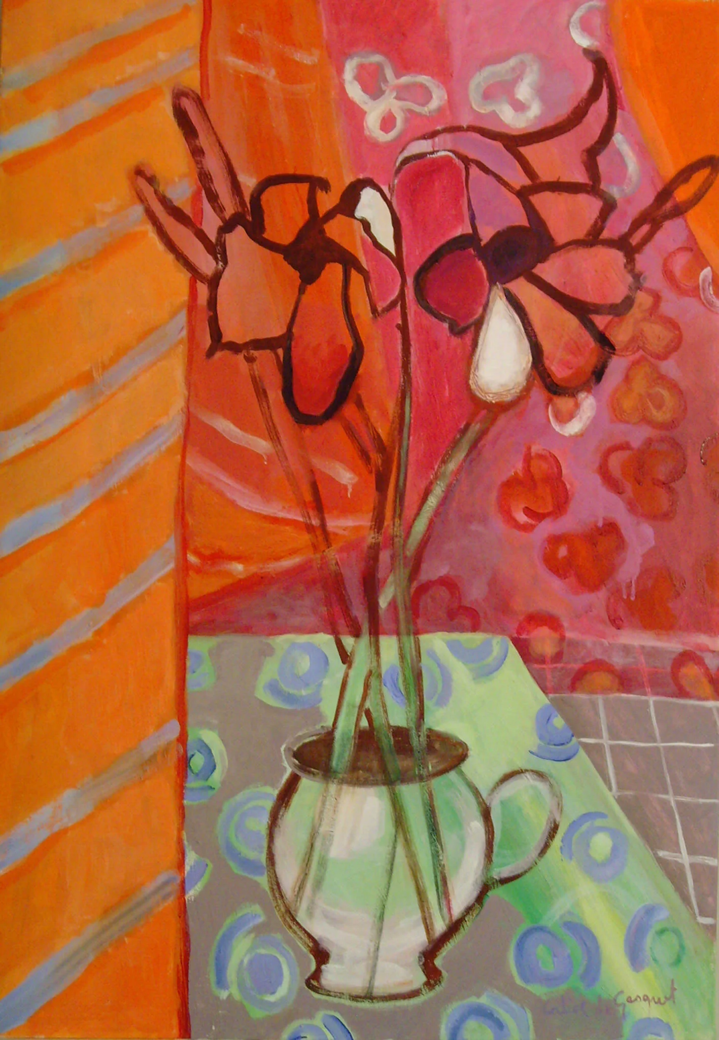 Bouquet orange - Caline de Gasquet .jpg