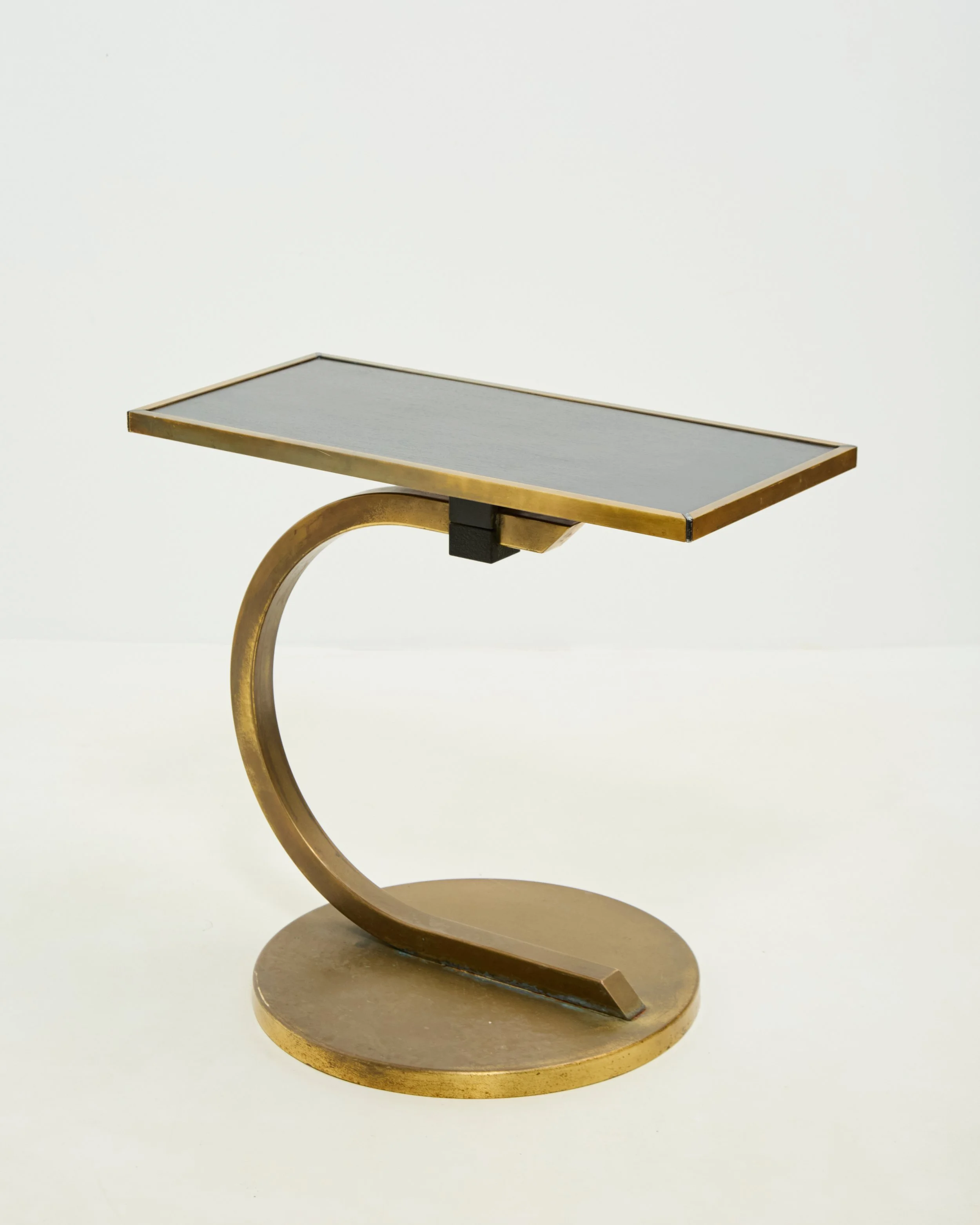 BRASS SWIVEL CONSOLE
