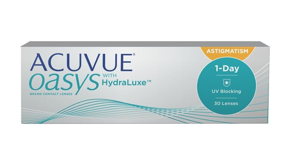 Acuvue 1 Day Oasys Astigmatism (30Pk) $75